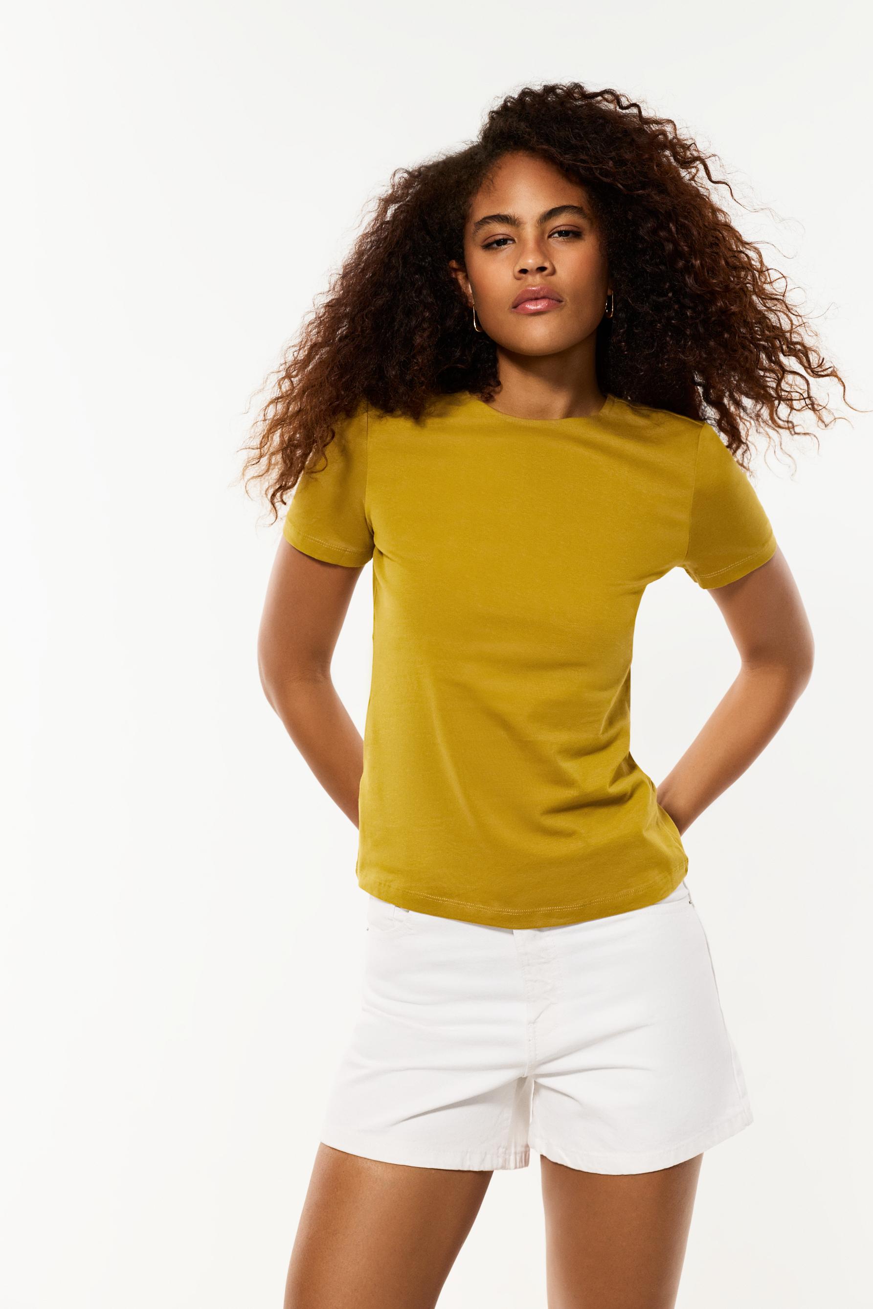 Camiseta cuello redondo