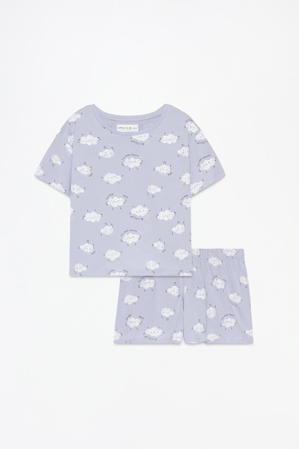 Short printed pyjamas