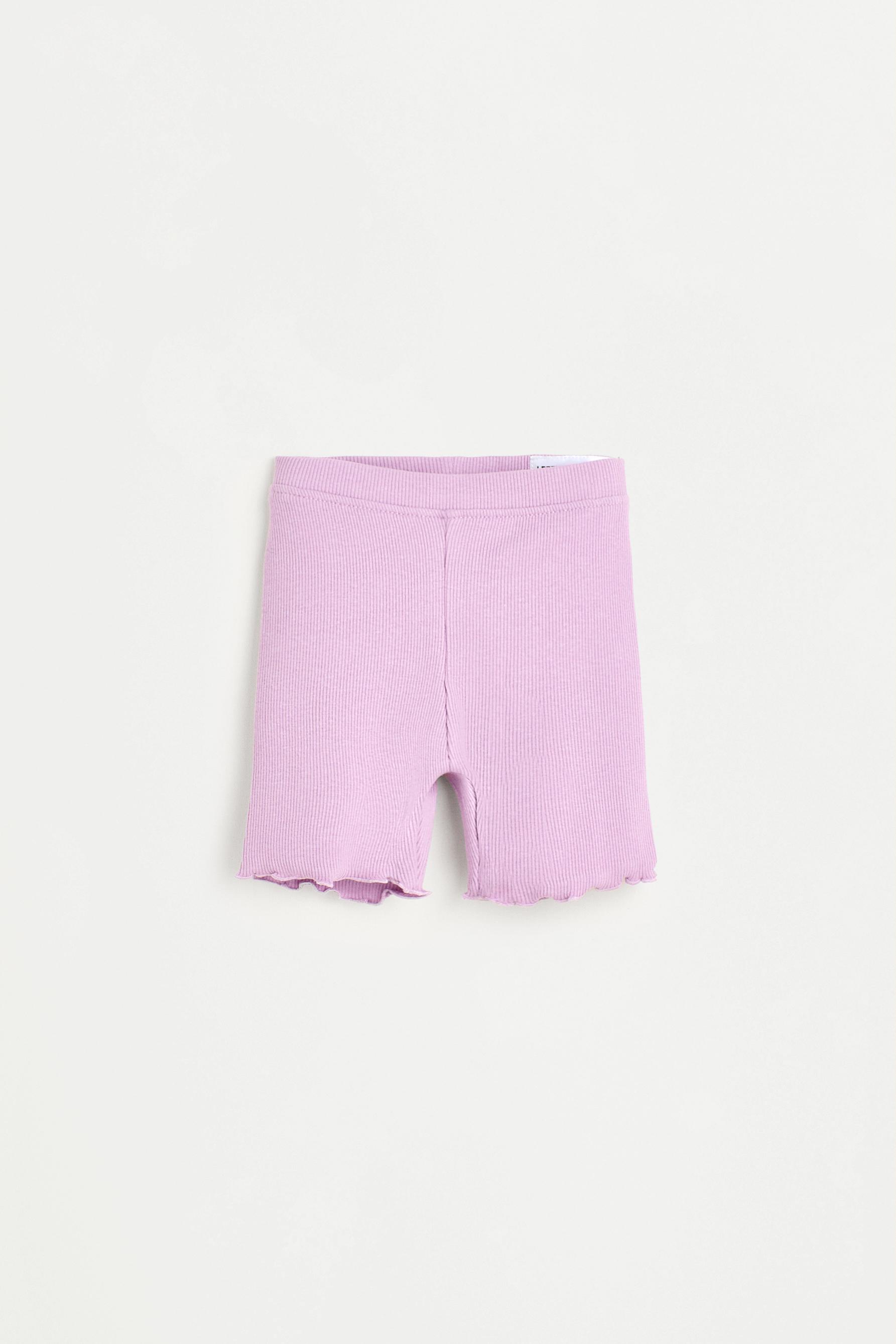 Printed T-shirt and cycling leggings set — PALE MAUVE