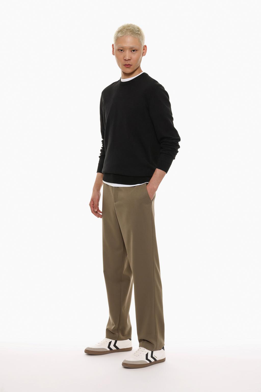 Tailored fit semijogger trousers