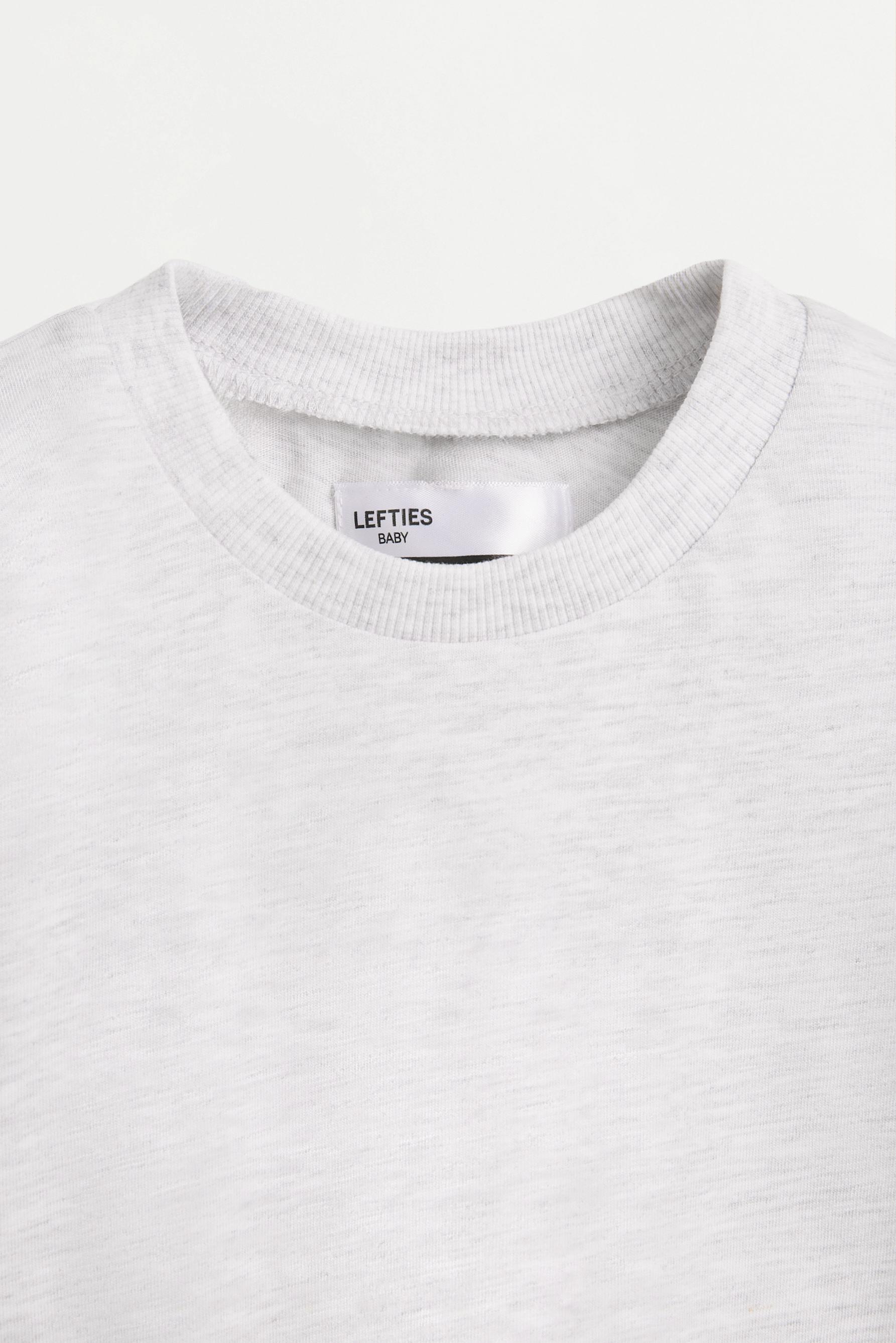 4-pack of plain T-shirts — PALE MAUVE