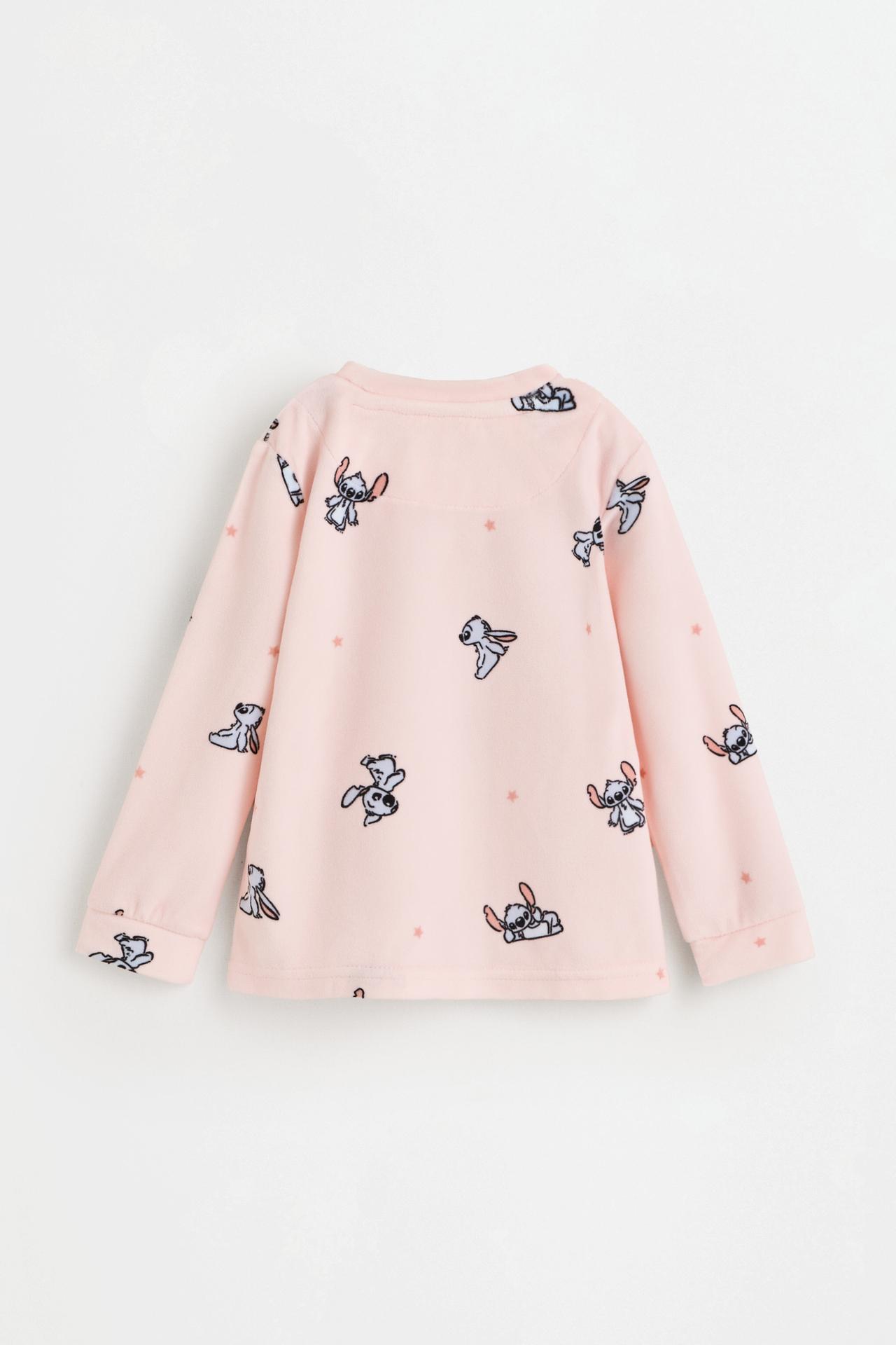 Stitch ©Disney velvety pajamas — PINK