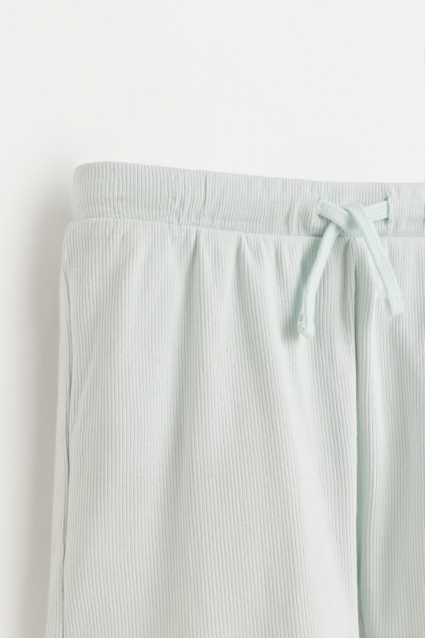 Top and shorts co-ord — WATER BLUE