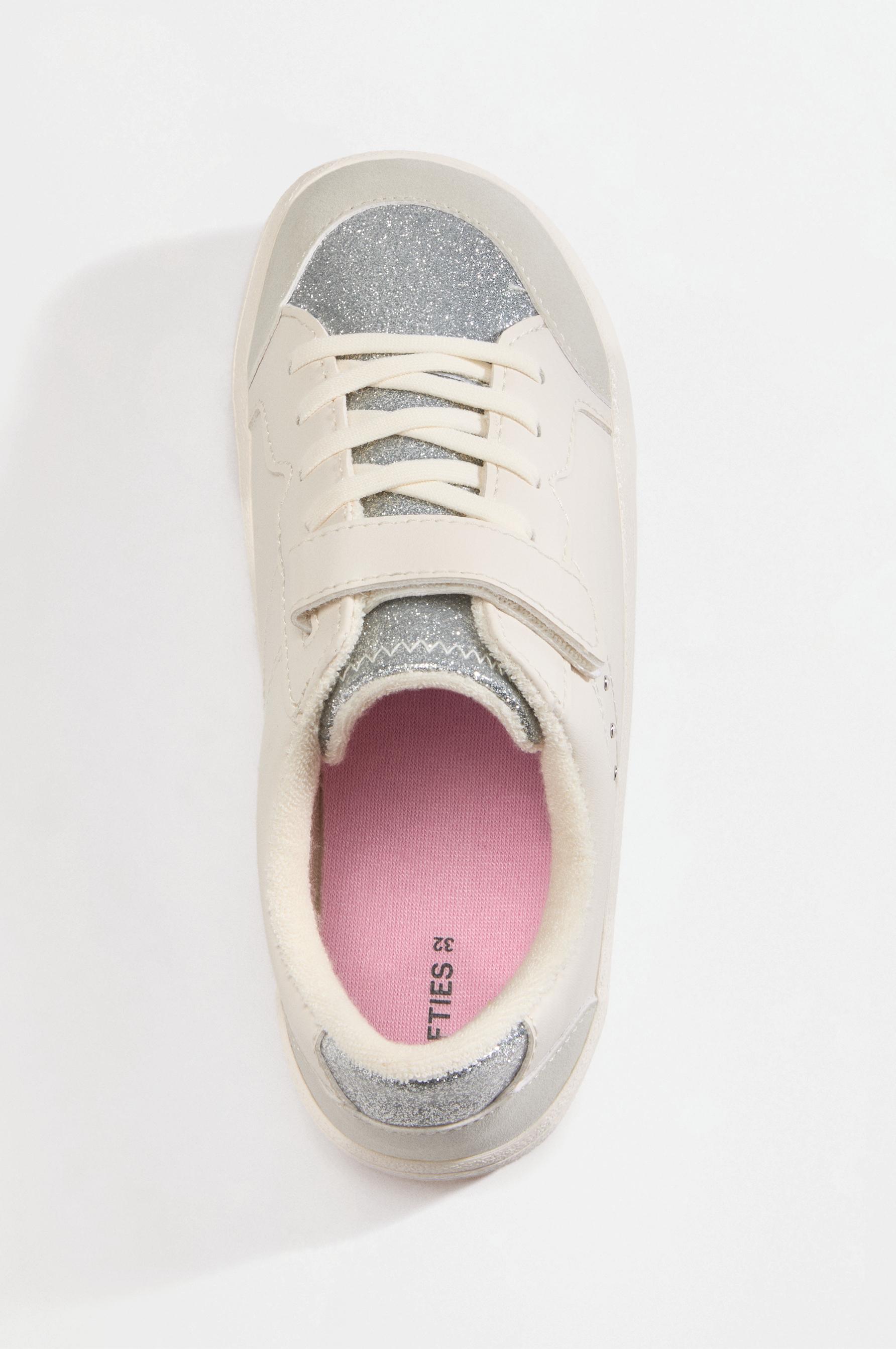 Glitter Barefoot Sneakers — SILVER