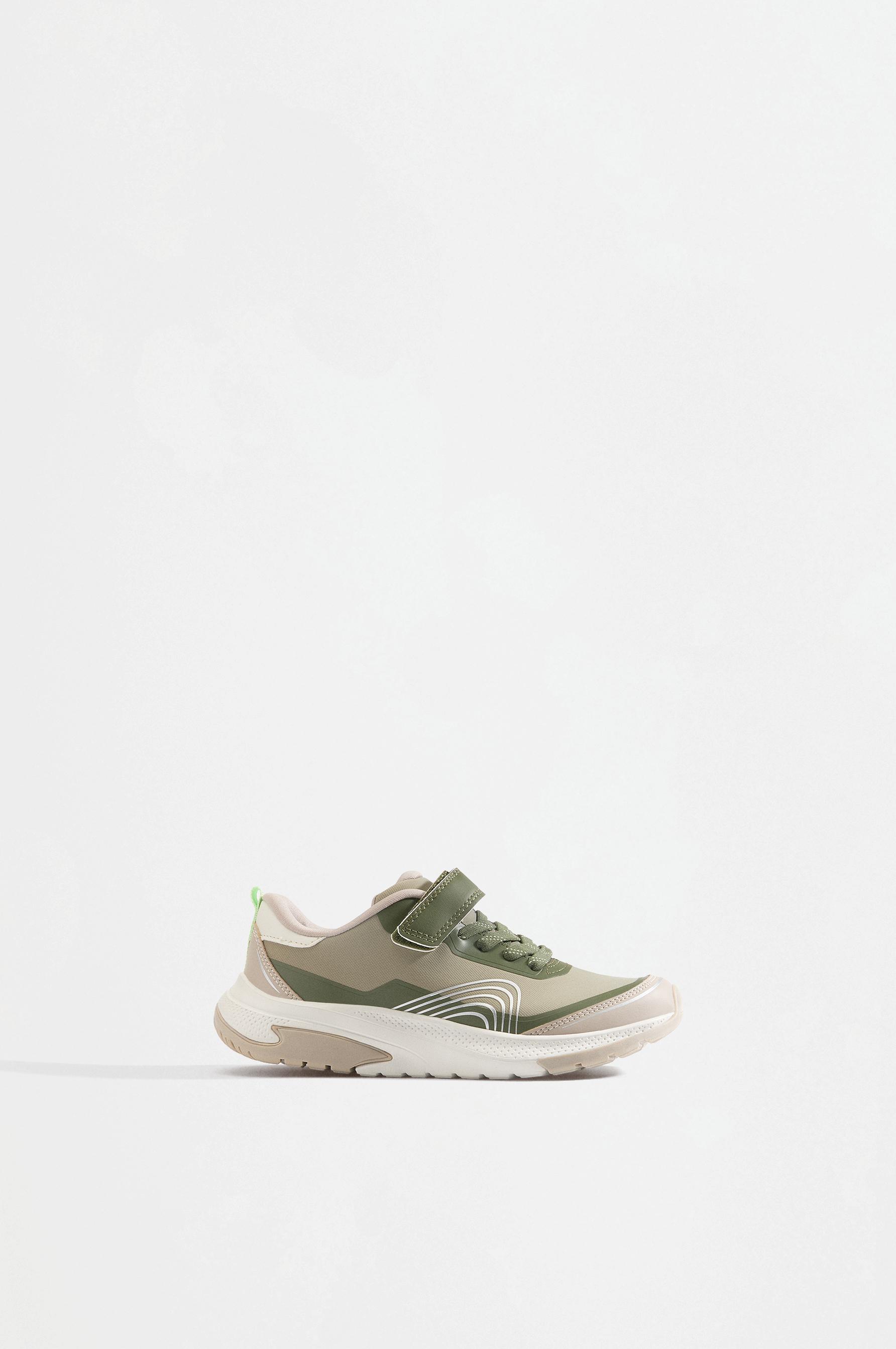 Casual Multi-Piece Trainers — KHAKI