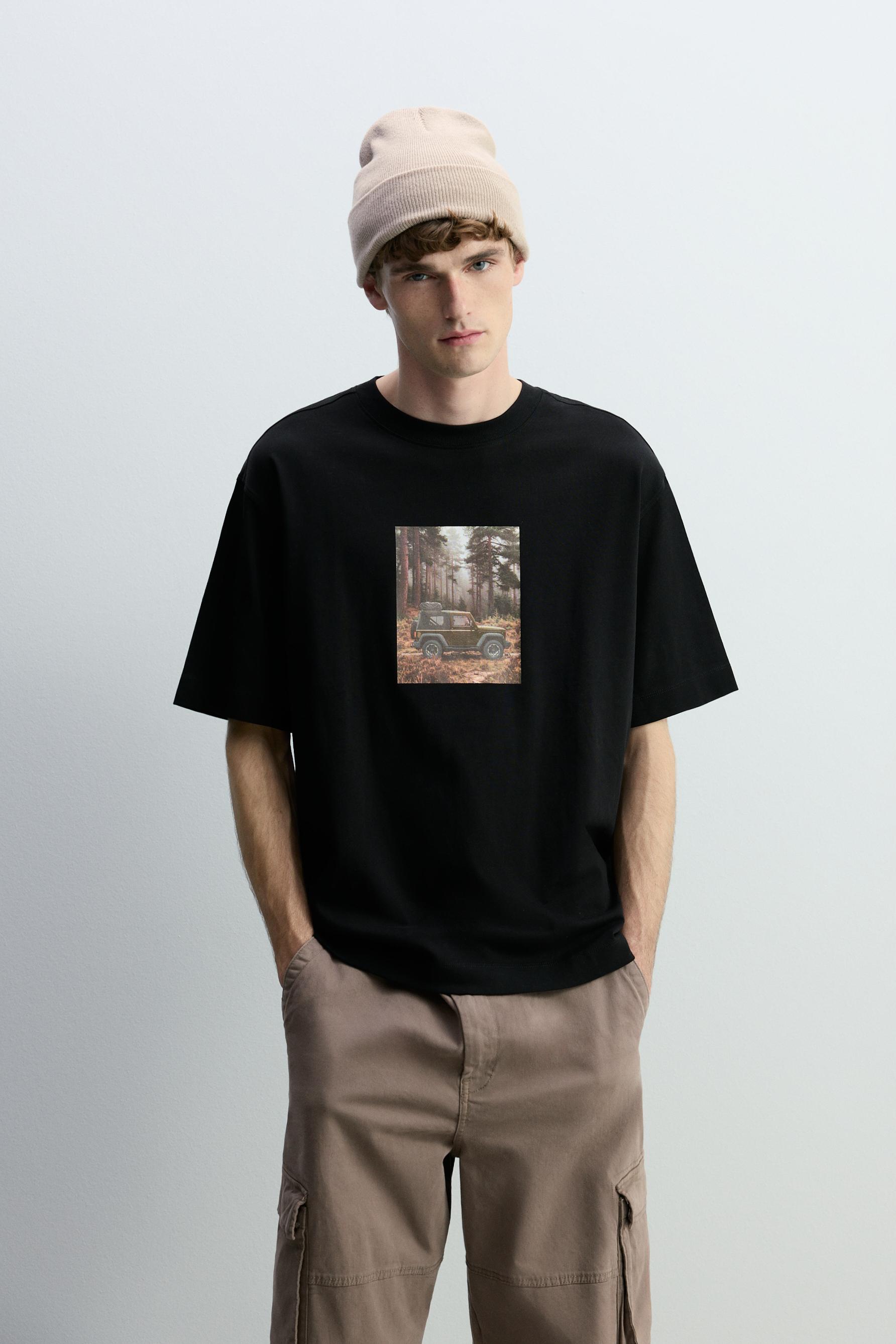 Camiseta heavy jersey estampados