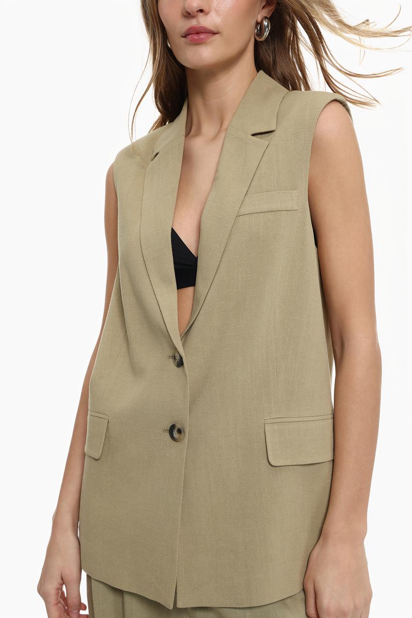 Chalecos Ropa Chalecos Mujer Lefties Lefties Shop Lefties Chaleco