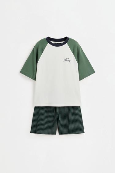 Short printed pyjamas — OFF WHITE 6