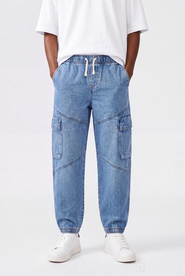 Cargo joggers — INDIGO 2