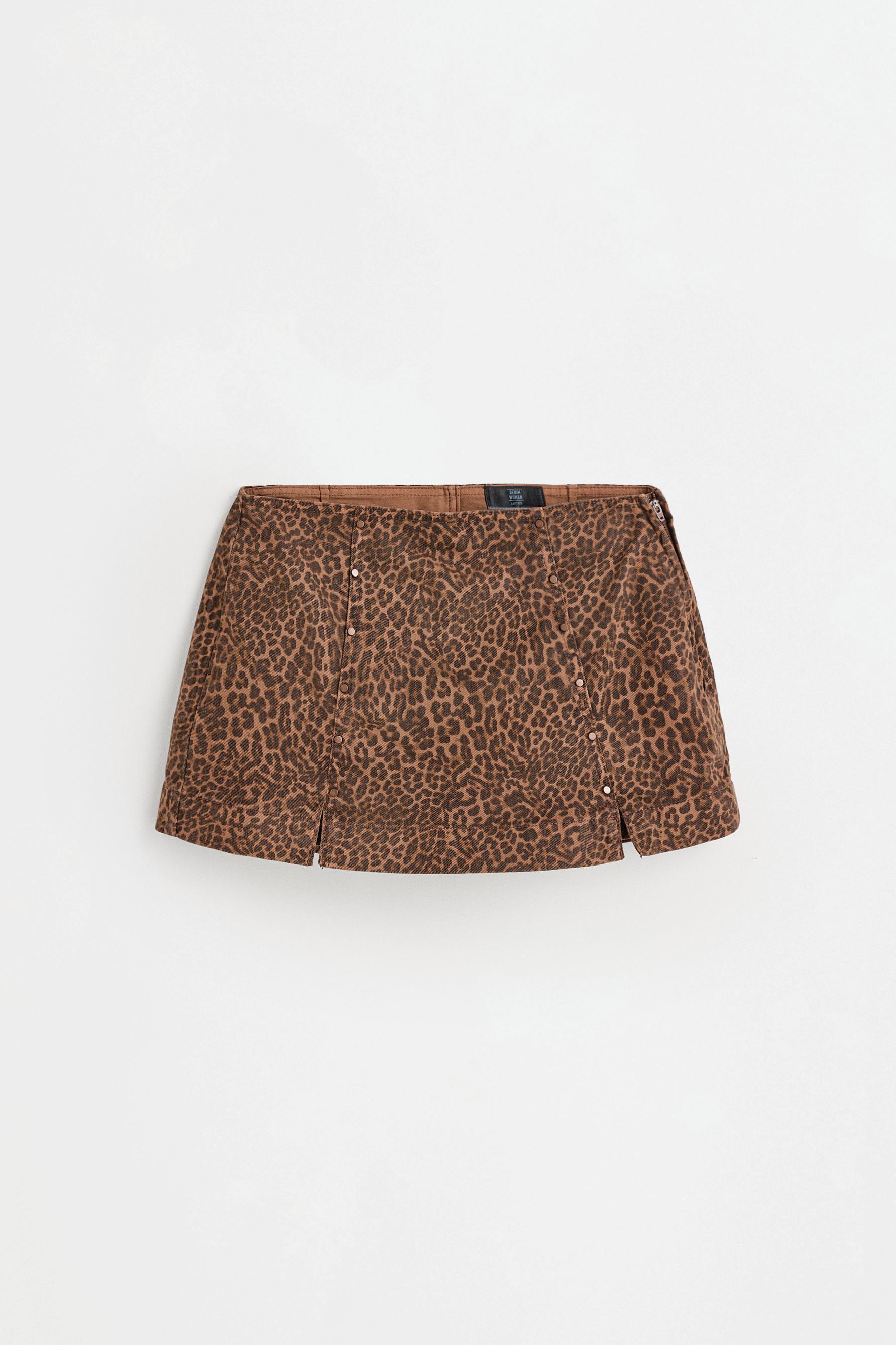 Leopard print skort — CHEETAH