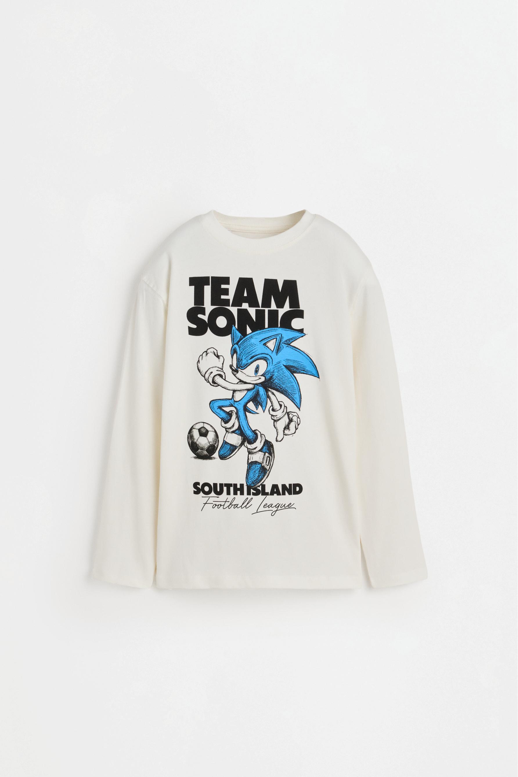 SONIC™ | SEGA Drawing T-shirt — OFF WHITE