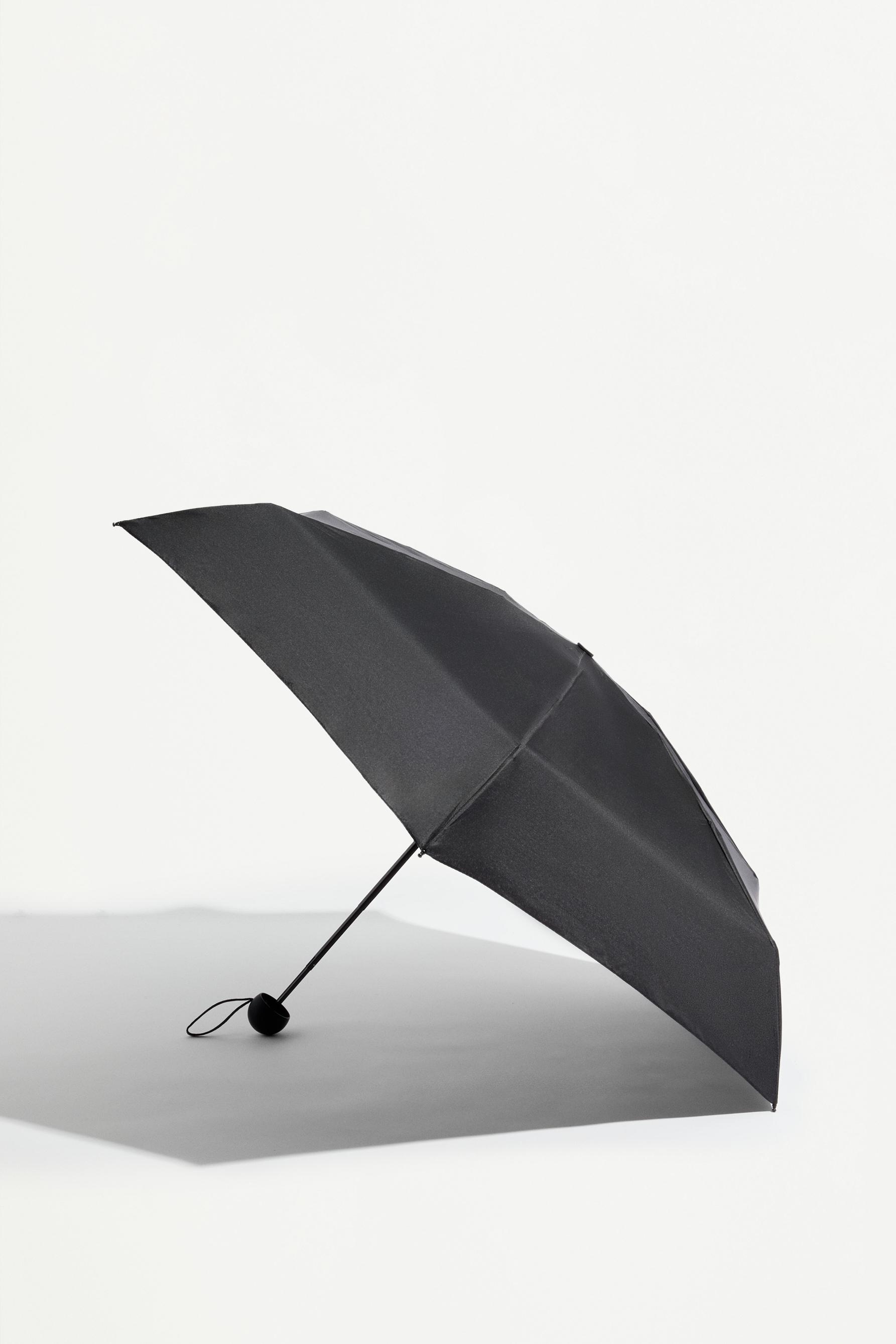 Mini umbrella — BLACK MARL