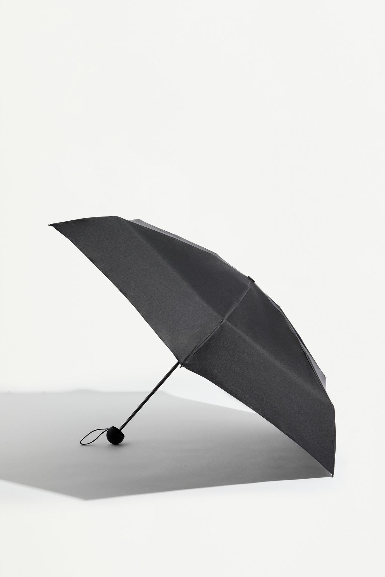 Mini umbrella — BLACK MARL