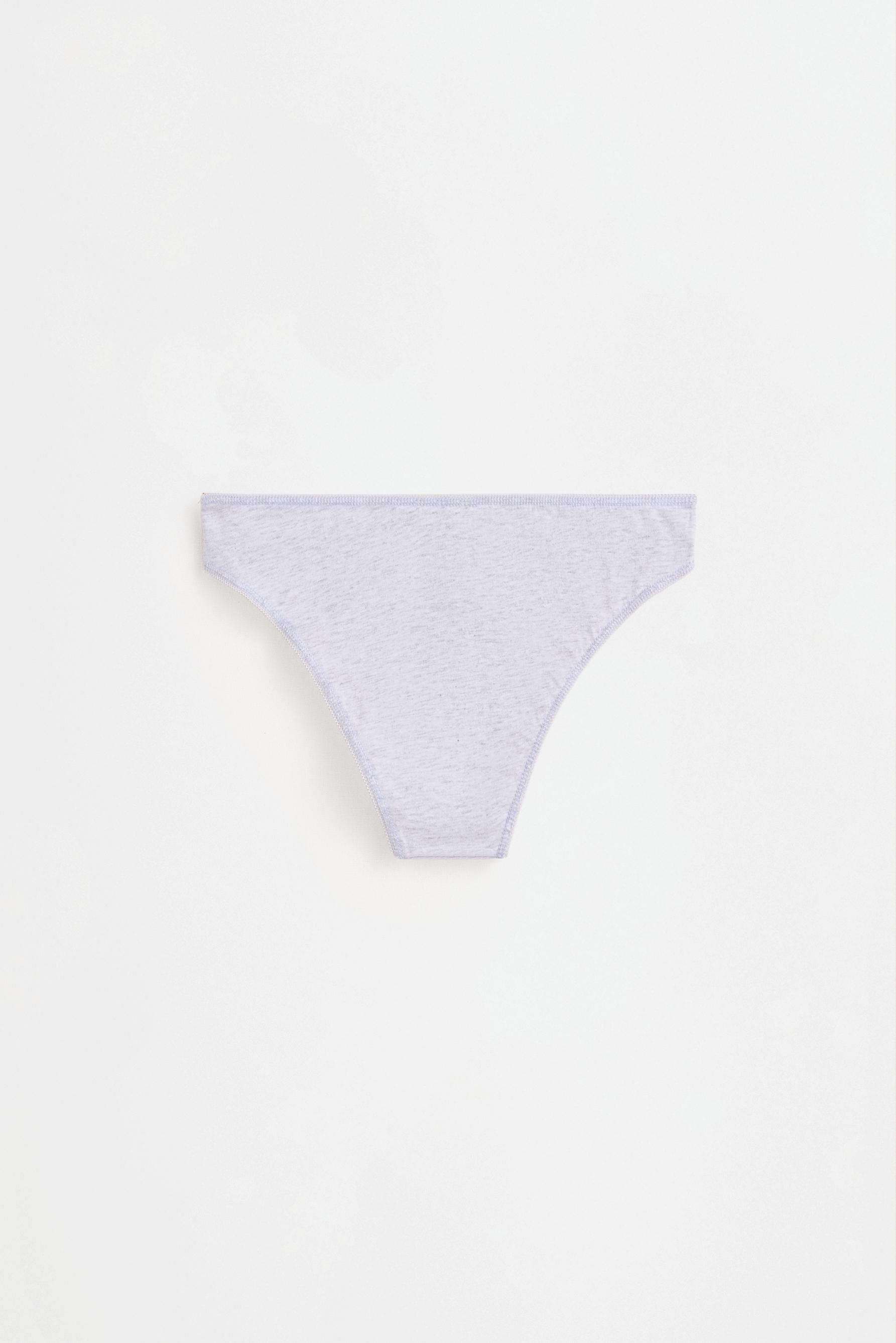 3-Pack of cotton Brazilian briefs — INDIGO BLUE
