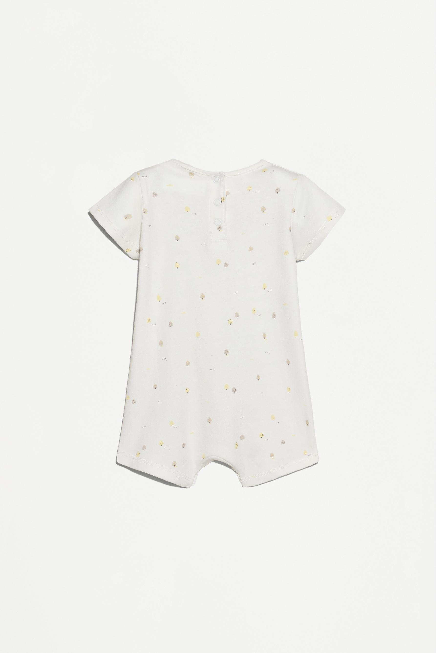 Pijama interlock estampado entero