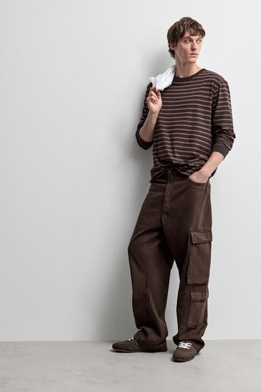 Multipocket baggy jeans — CHOCOLATE 5