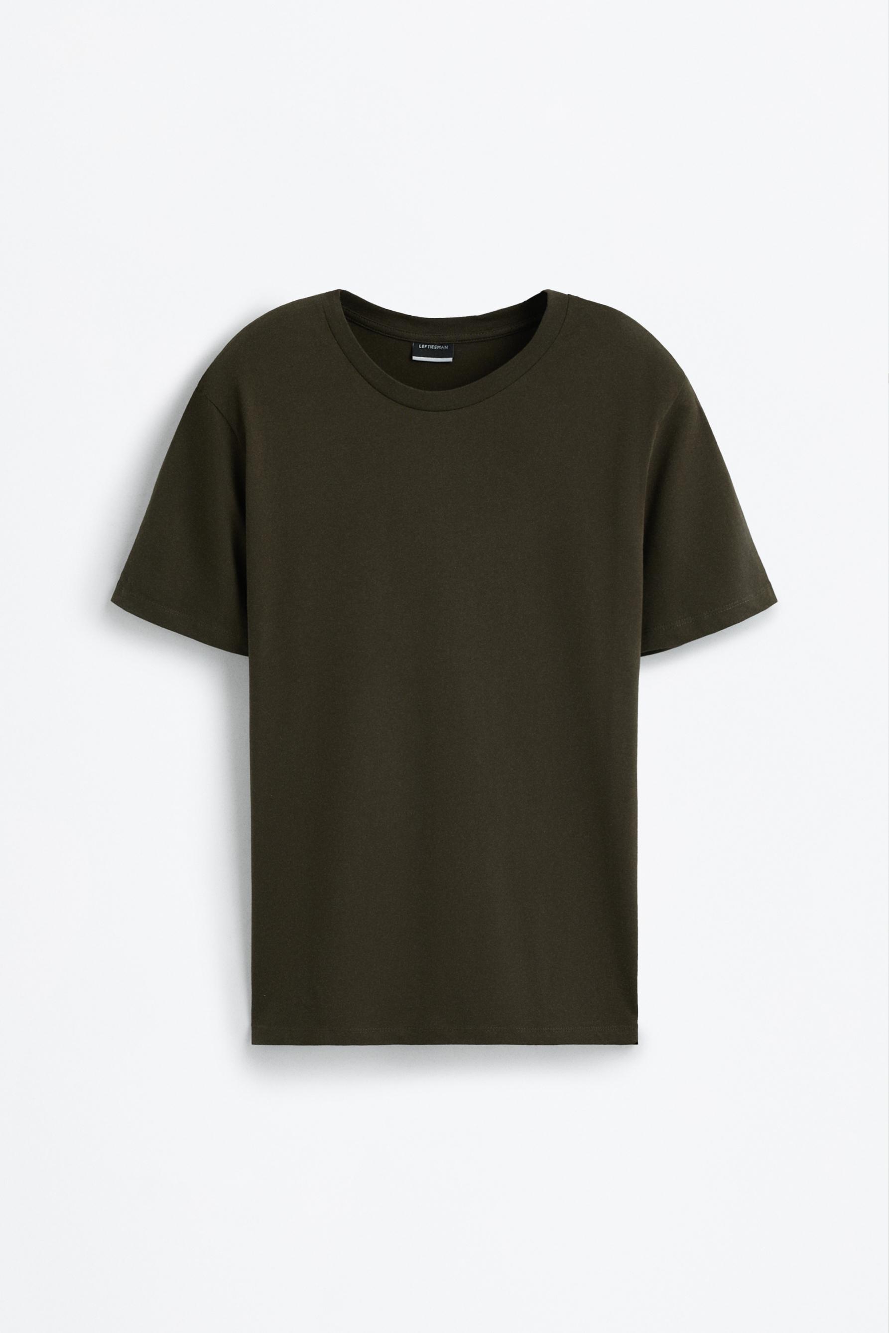 Basic plain t-shirt - T-shirts - CLOTHING - Man | Lefties Italy