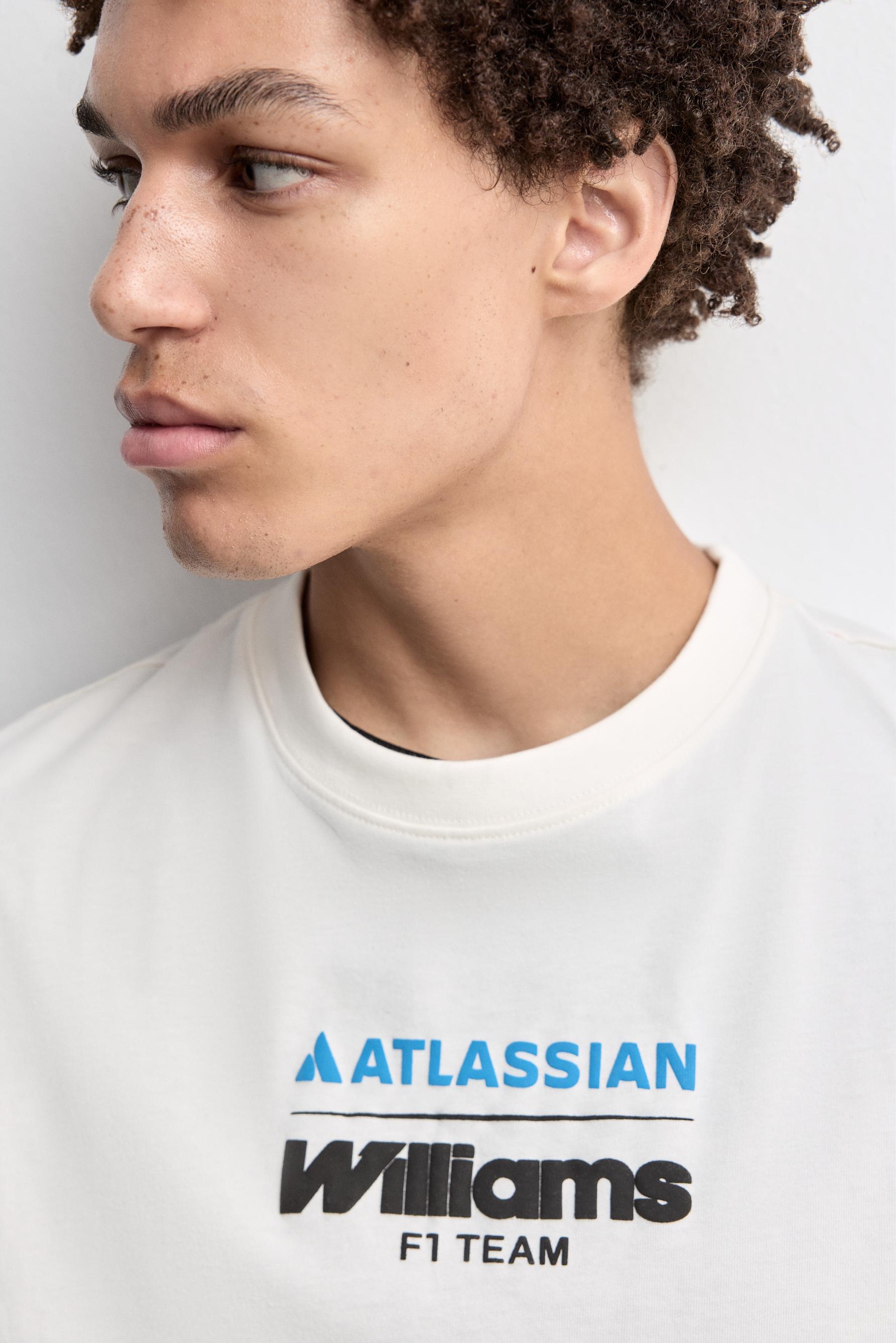 ©2026 Williams print T-shirt — OFF WHITE