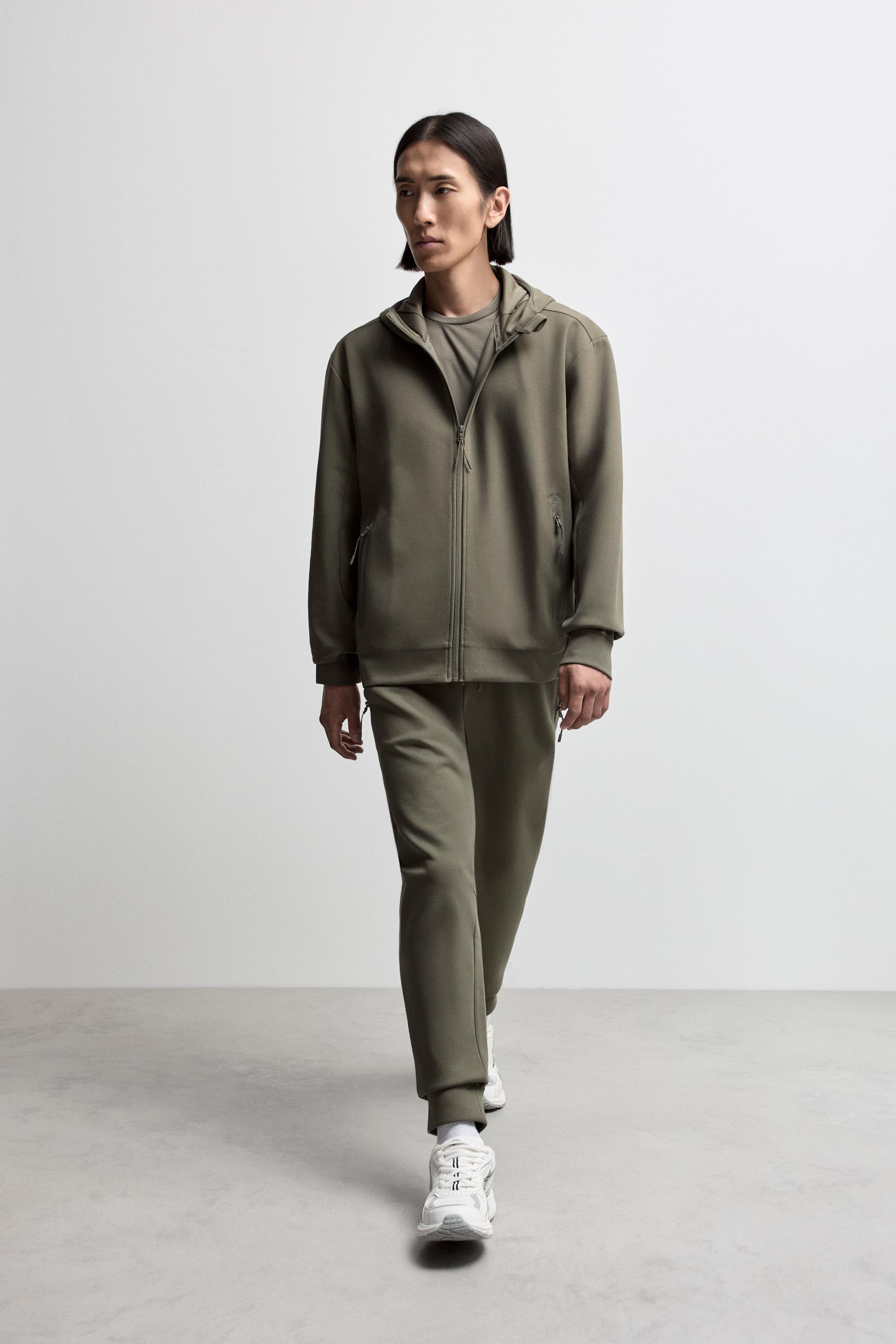 Basic interlock joggers — GREEN