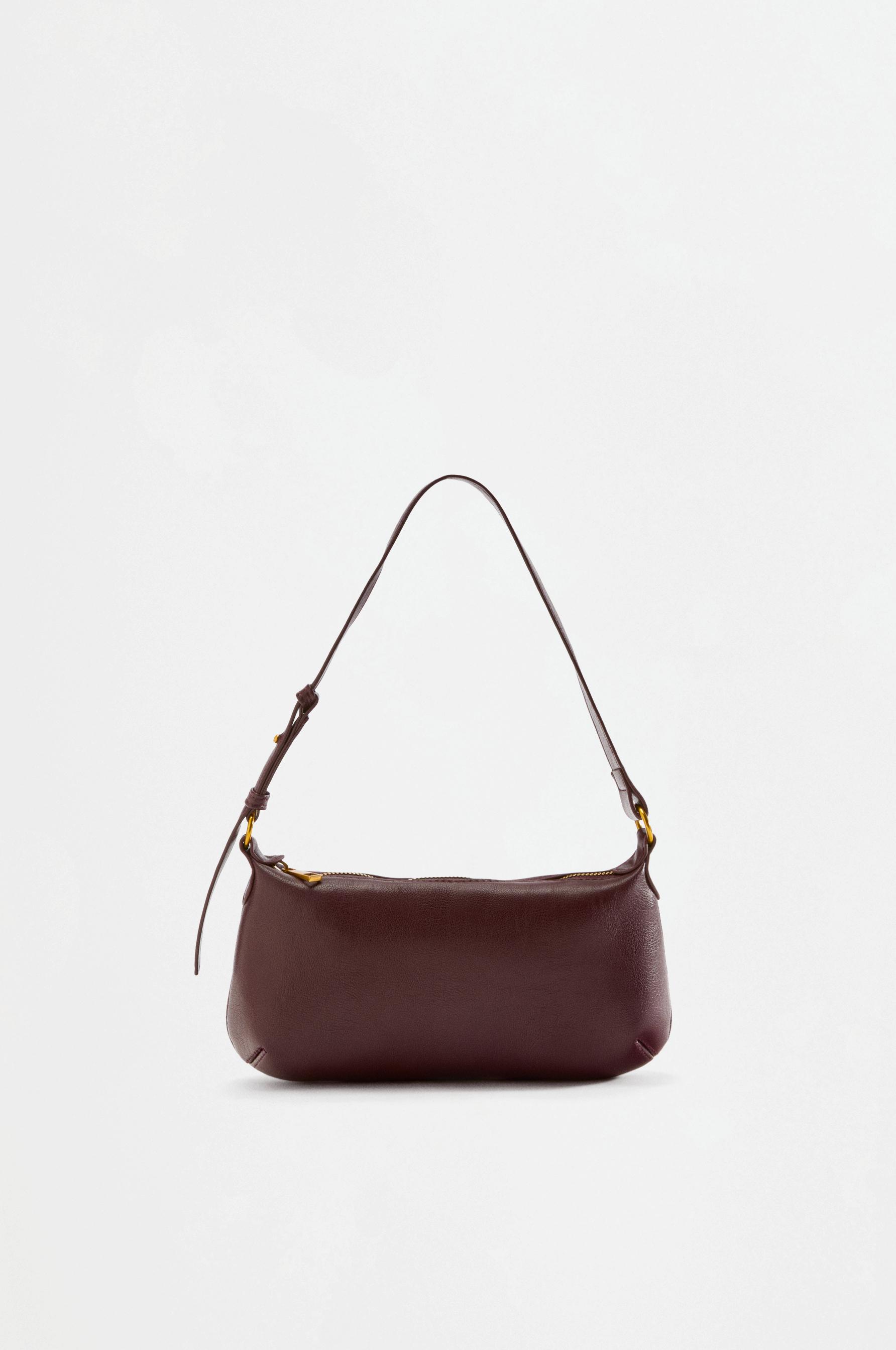 Shoulder bag — BURGUNDY
