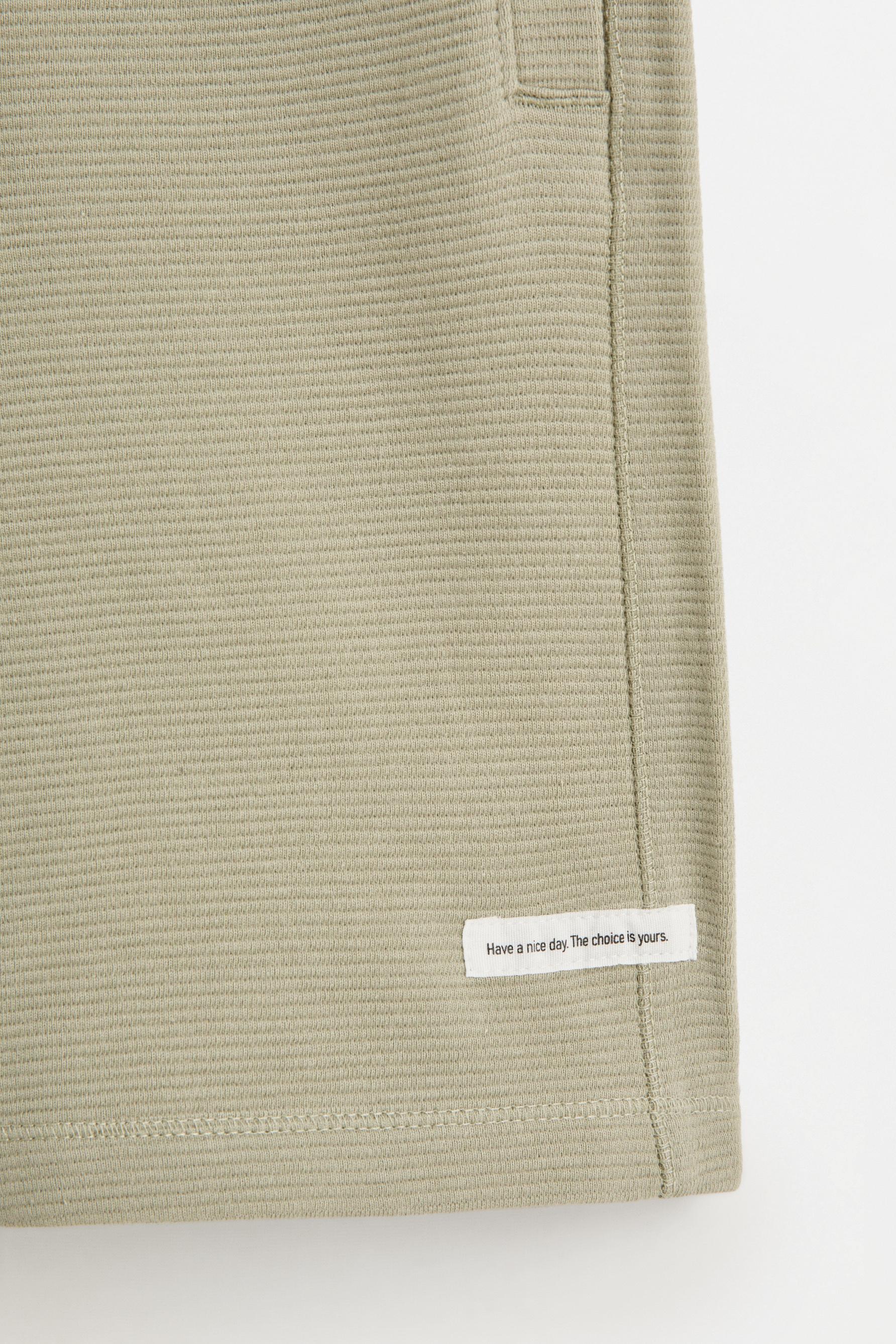 Ottoman Bermuda shorts — PALE KHAKI
