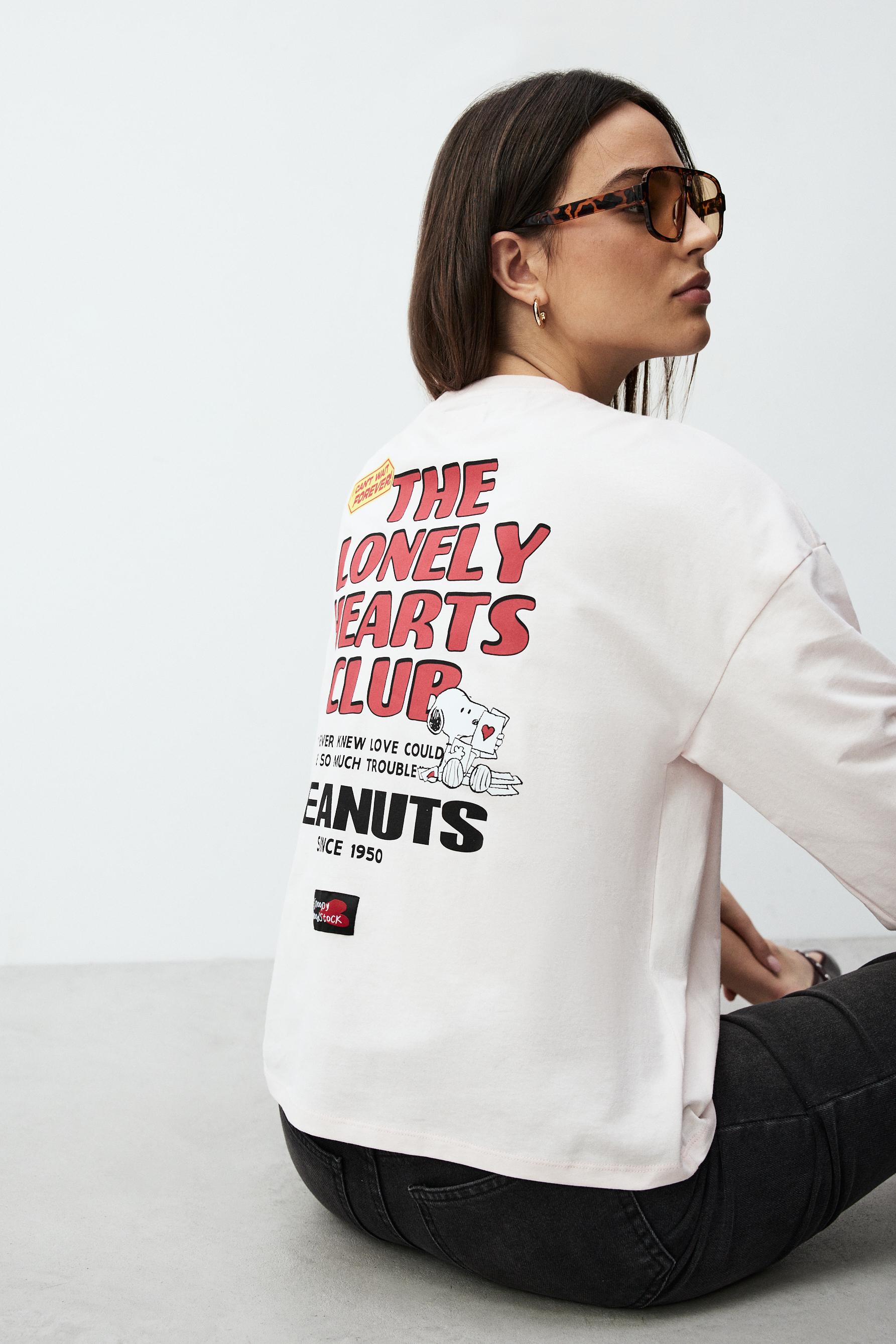 Snoopy Peanuts™ t-shirt - Spor T-shirt - Spor Giyim - GİYİM