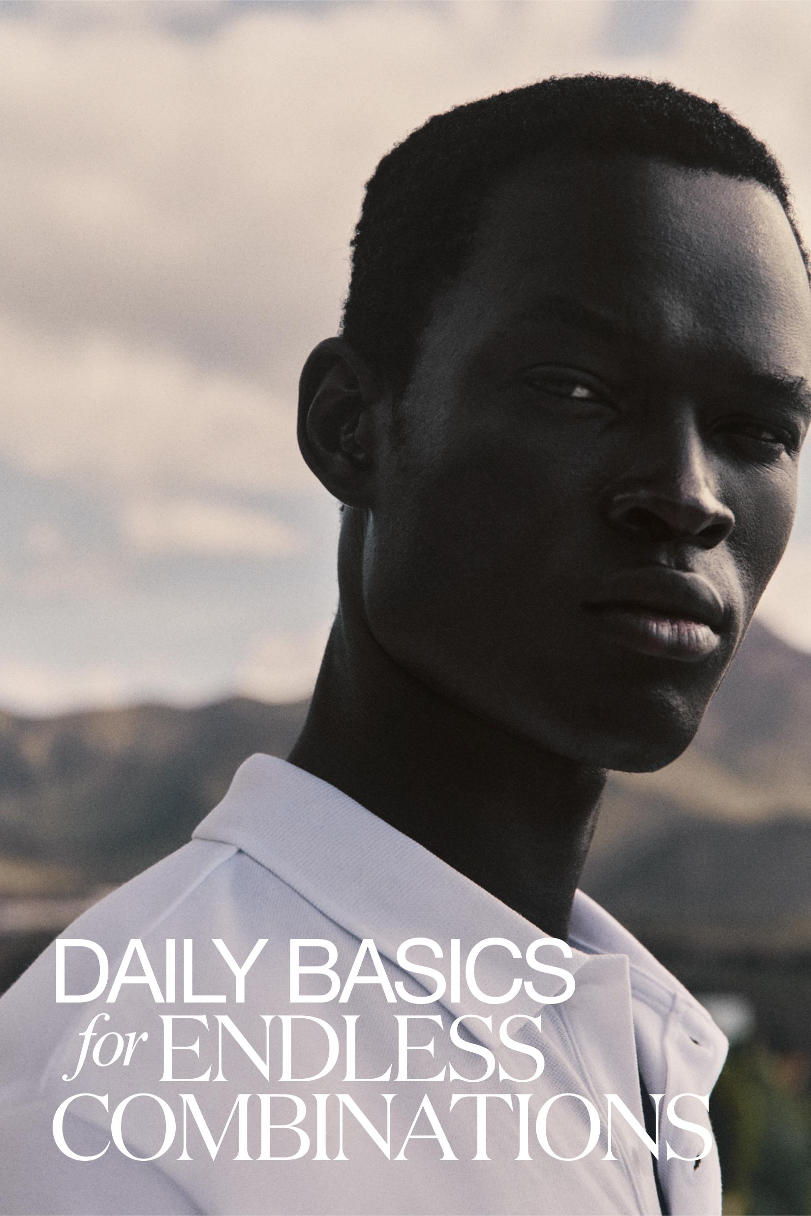 Basic polo shirt — WHITE
