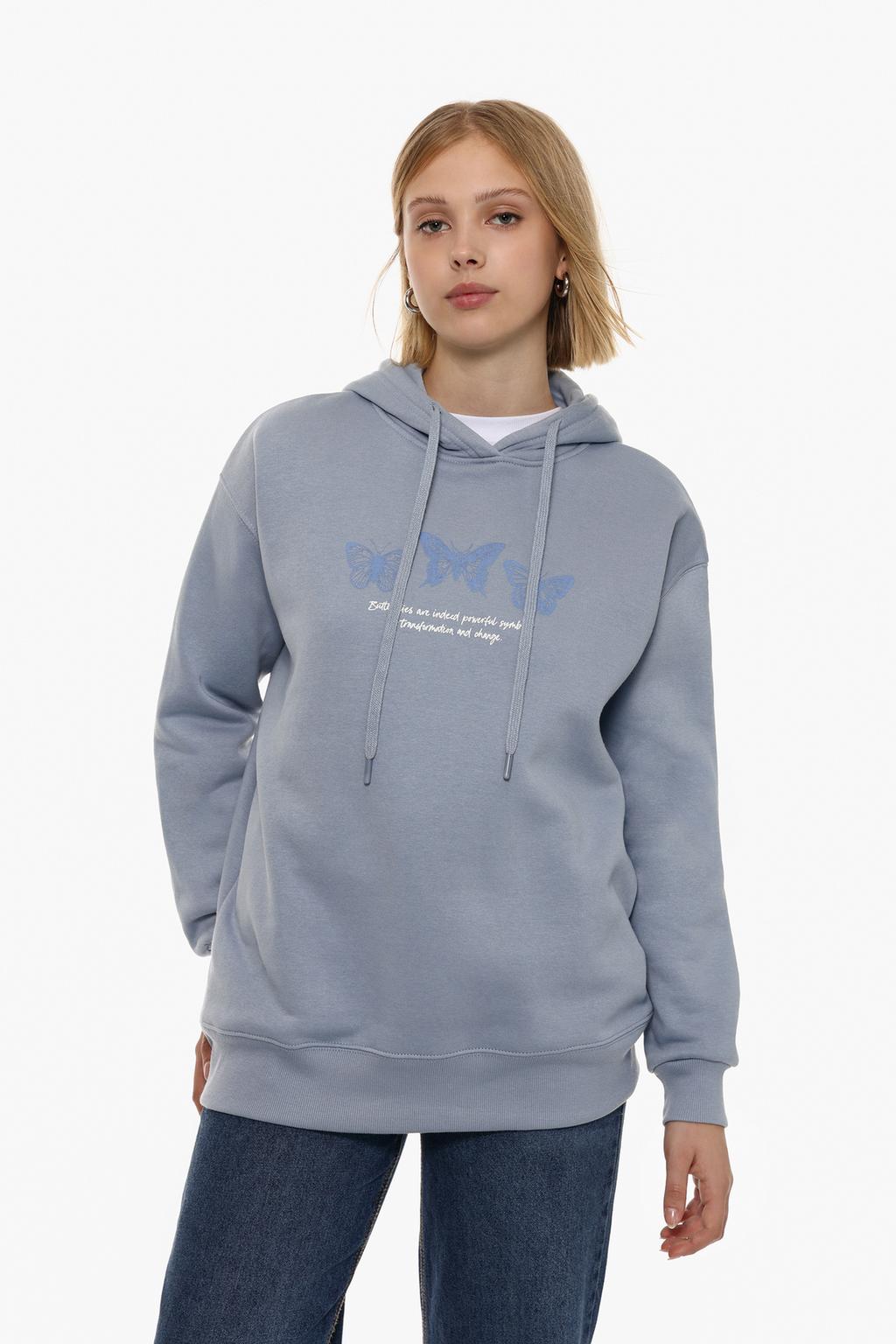 Oversize printed sweatshirt