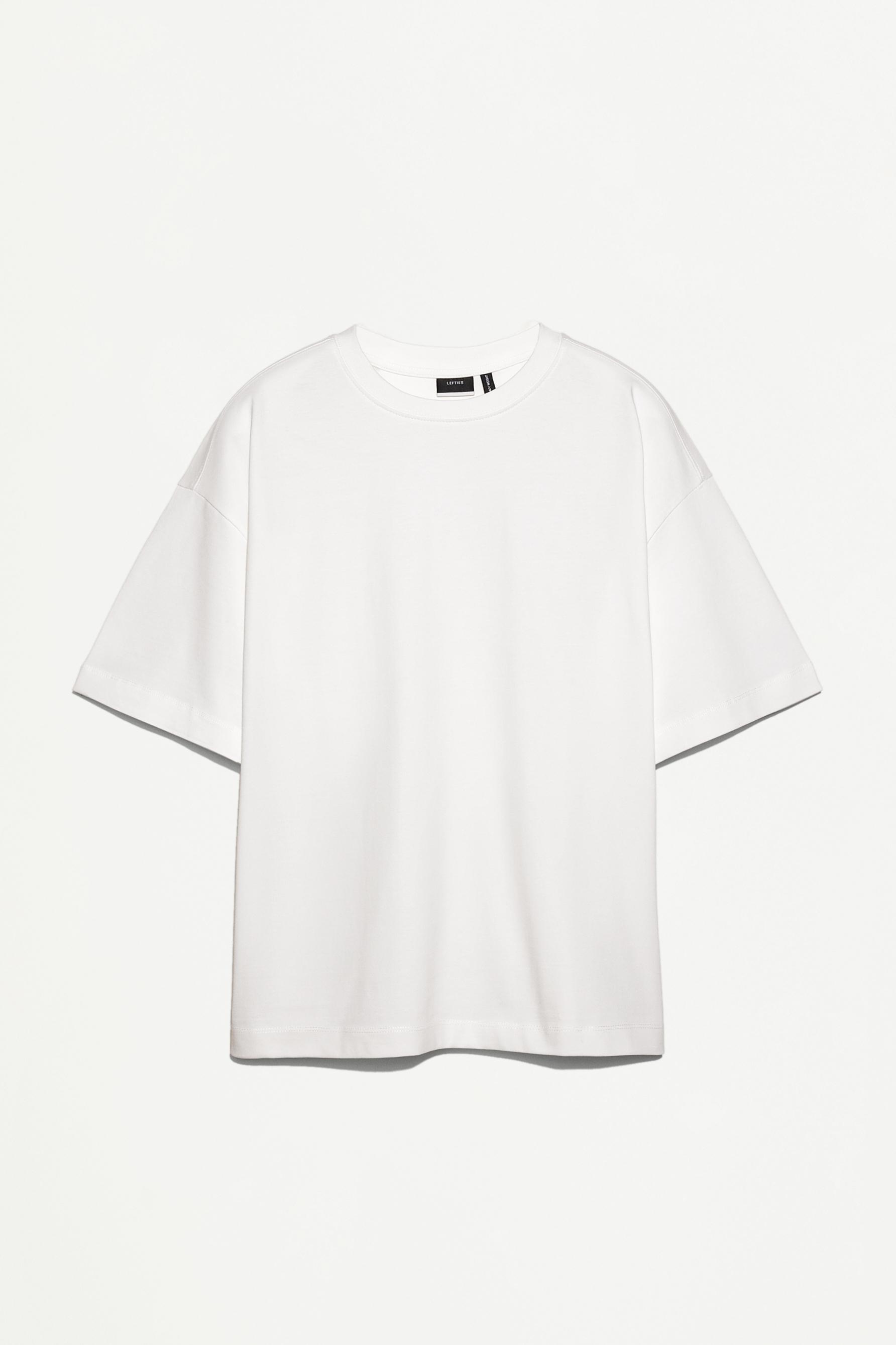 Boxy medium weight T-shirt — OFF WHITE