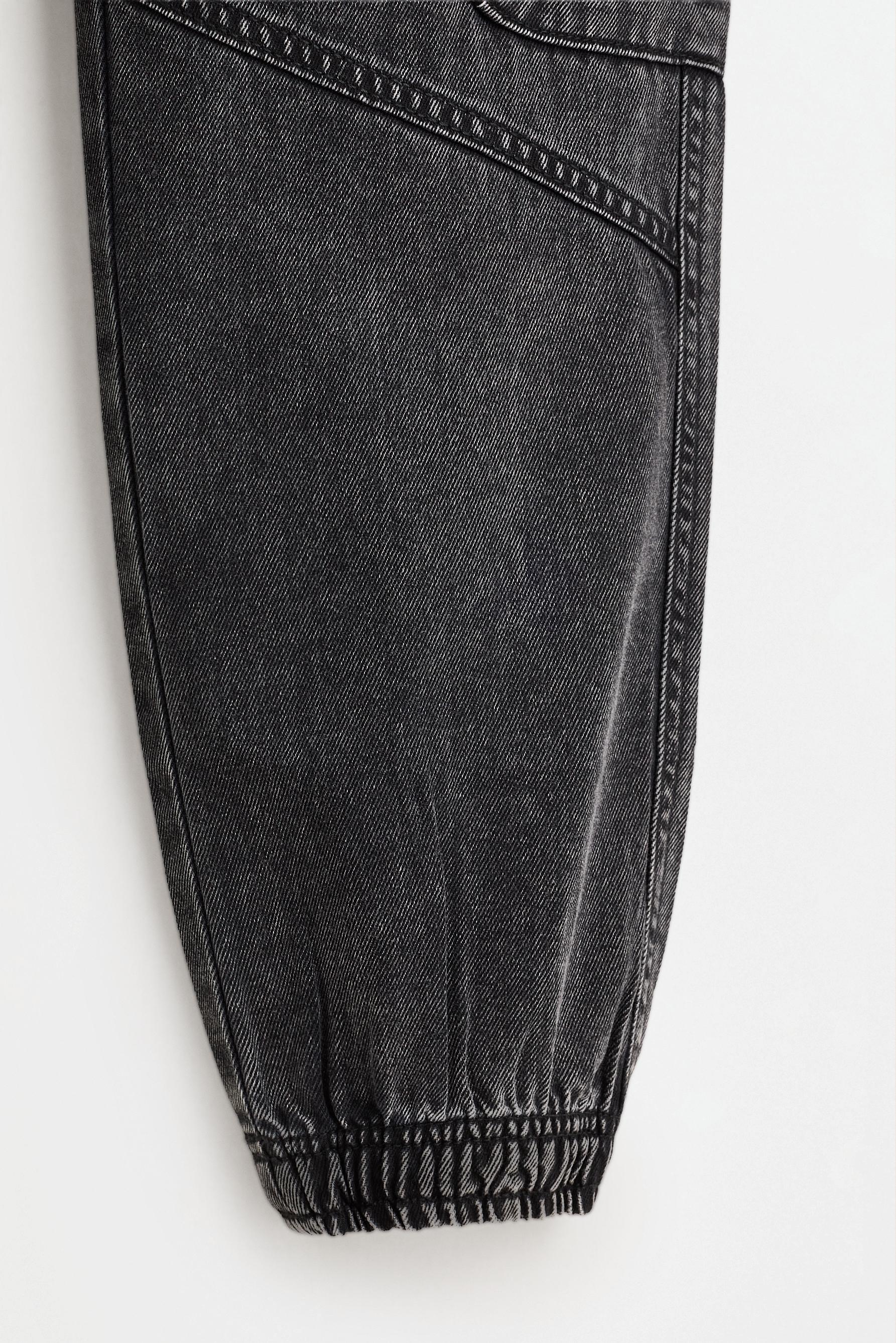 Cargo joggers — BLACK