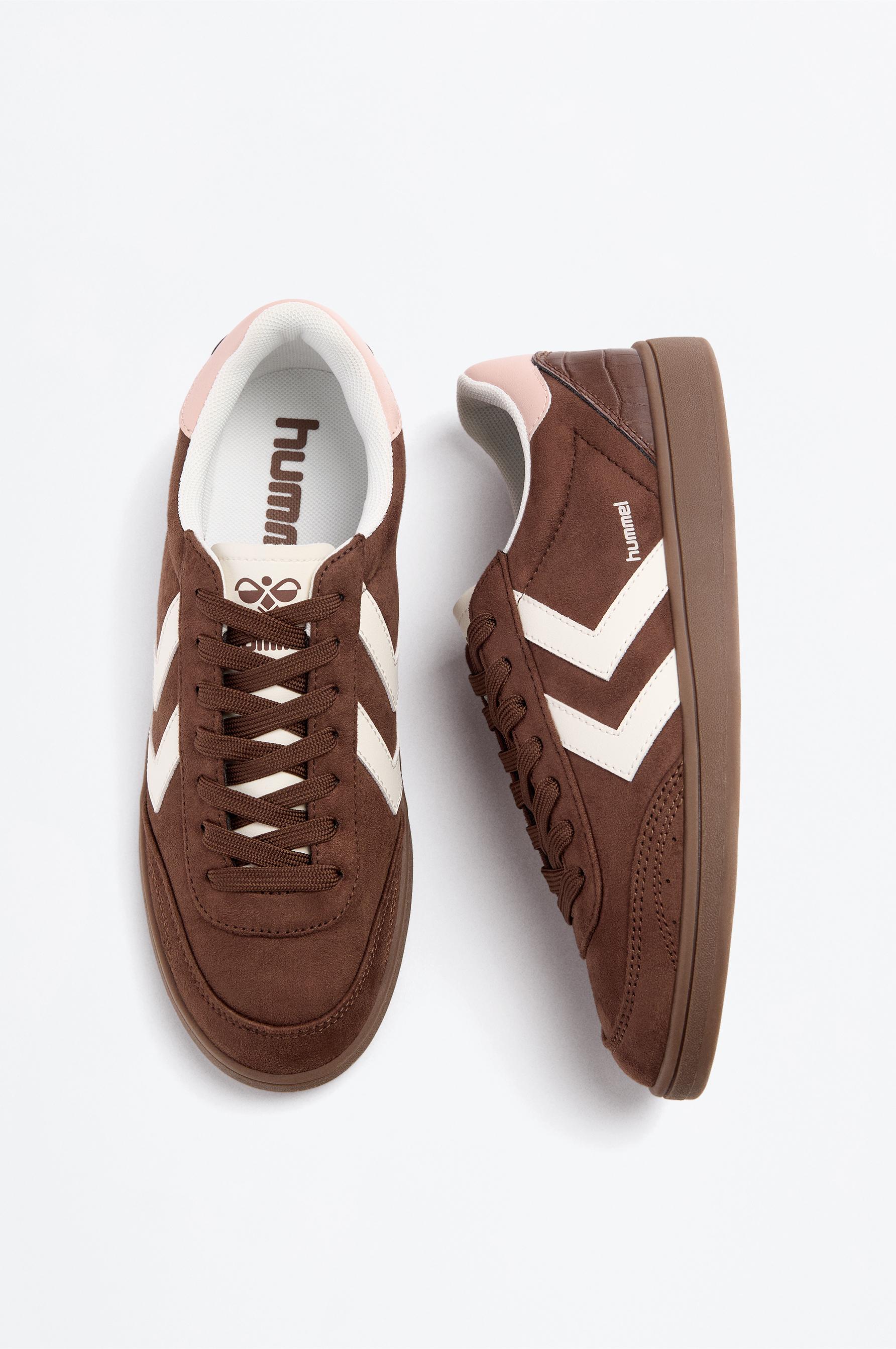 Lefties Kahverengi Lefties Hummel retro spor ayakkabı