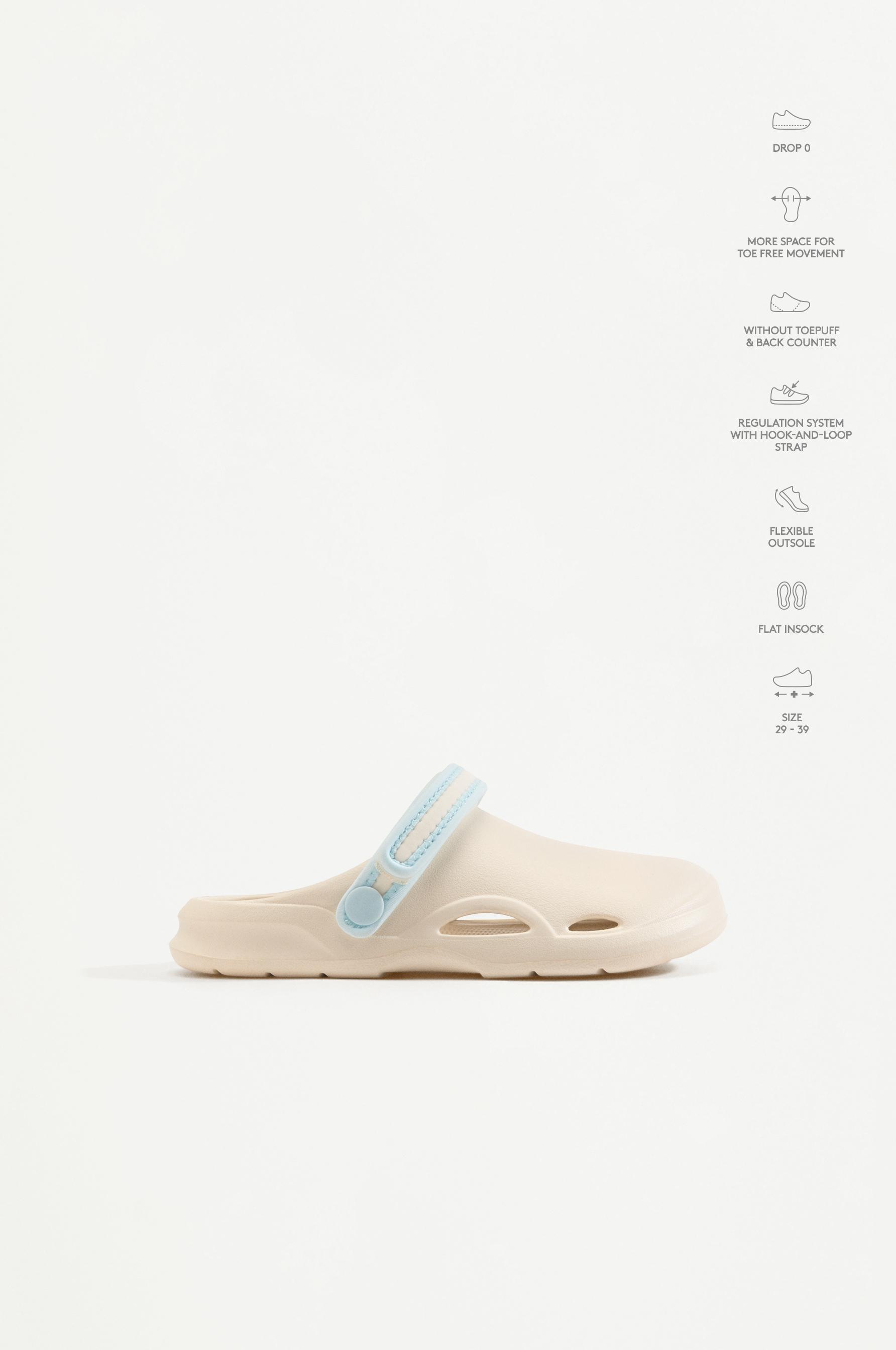 BAREFOOT CLOG — ECRU