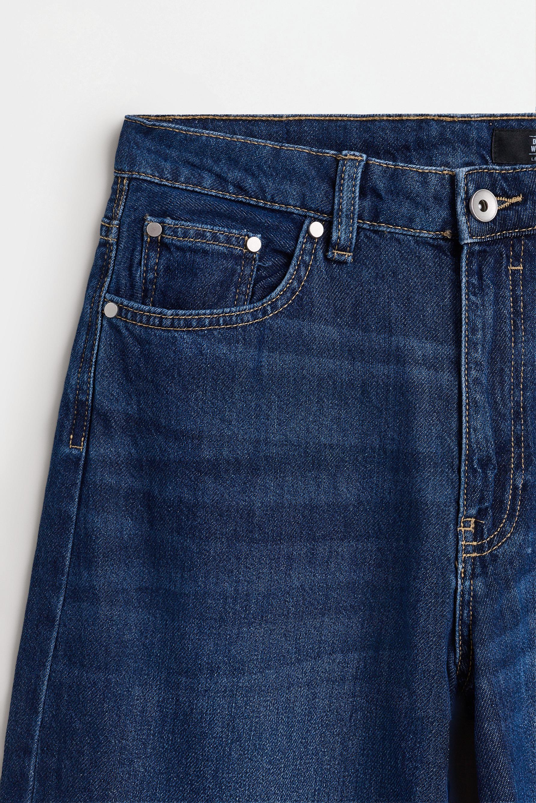Wide-leg jeans — INK BLUE