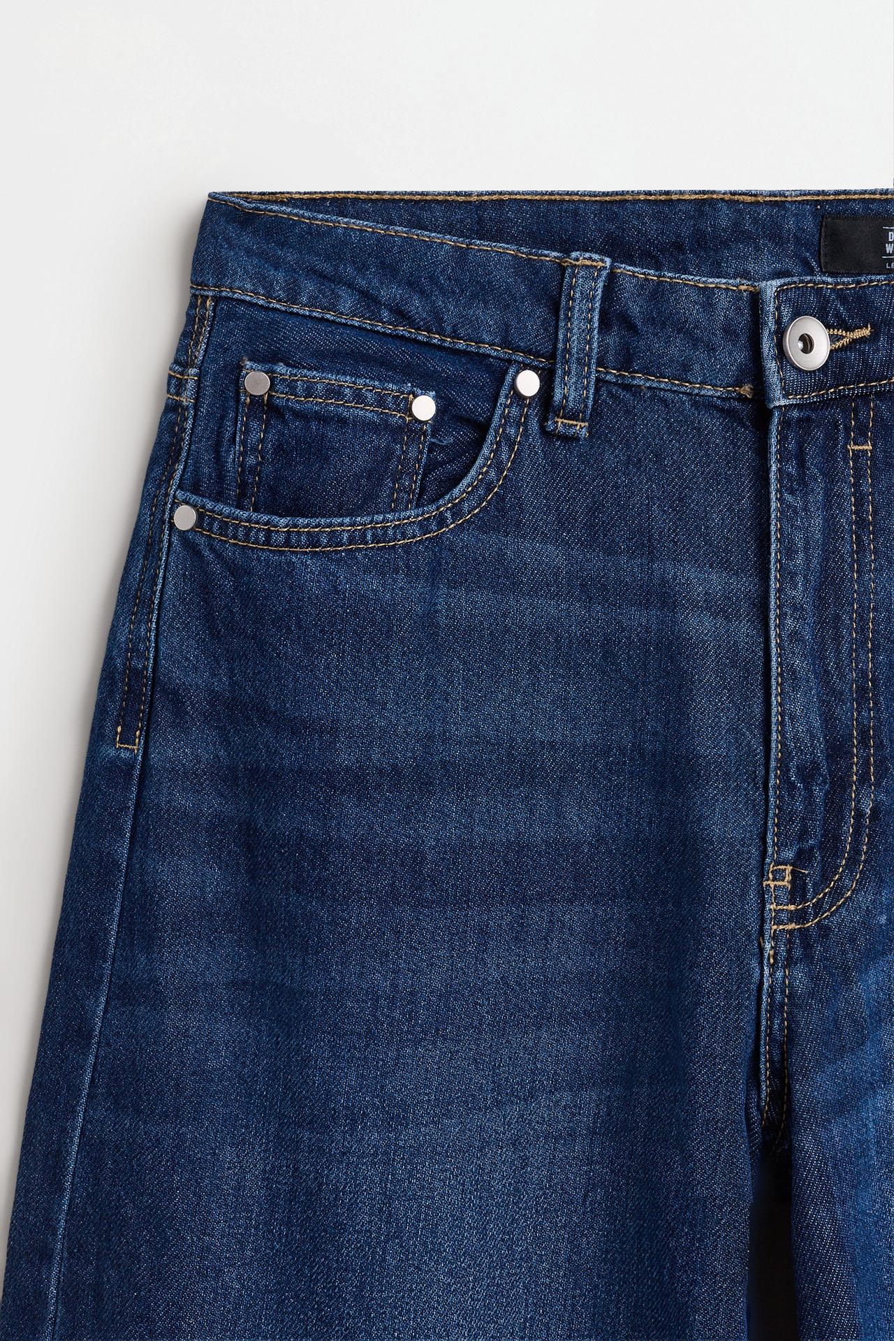 Wide-leg jeans — INK BLUE