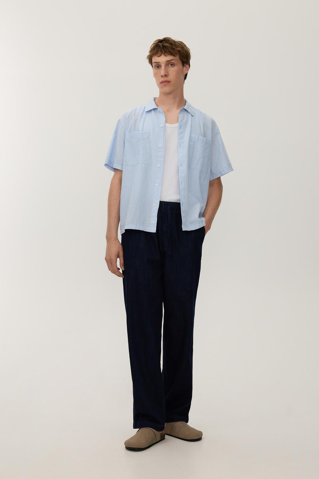 Camisa rayas boxy