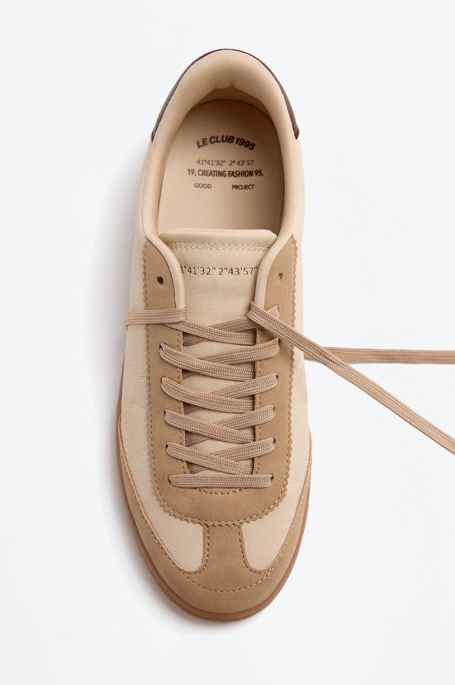 Lefties Bej Lefties Retro spor ayakkabı