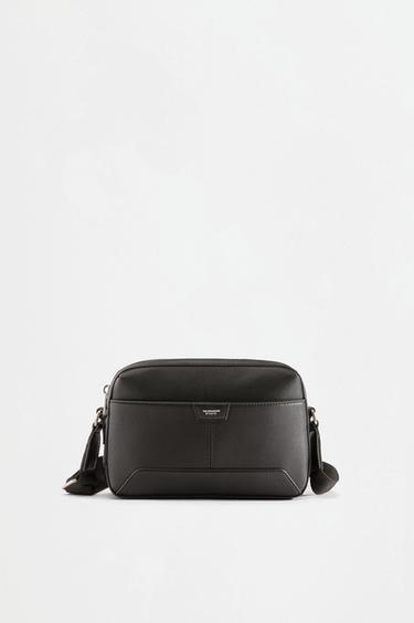 Logo crossbody bag — BLACK 1