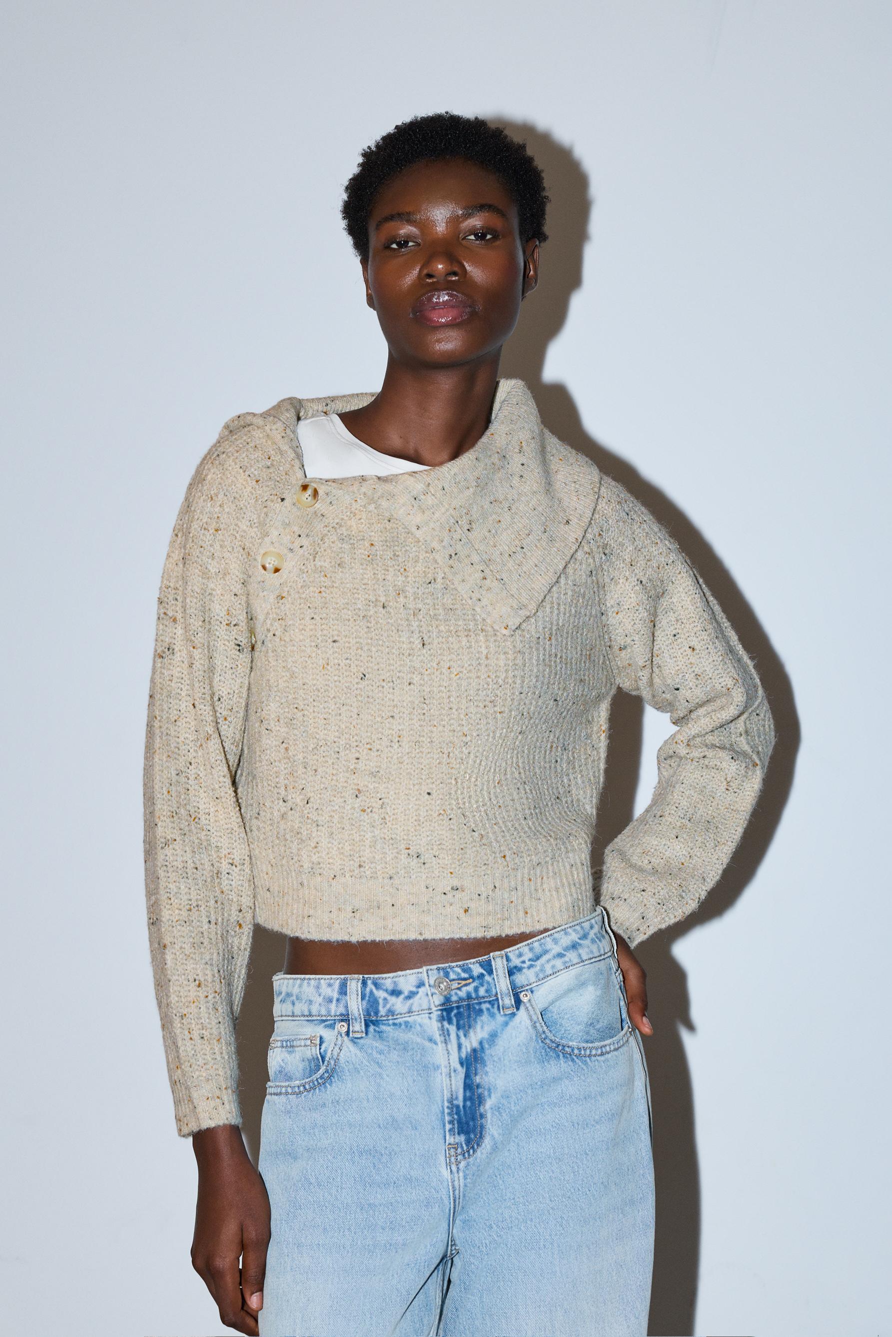 Jersey cuello solapa botones