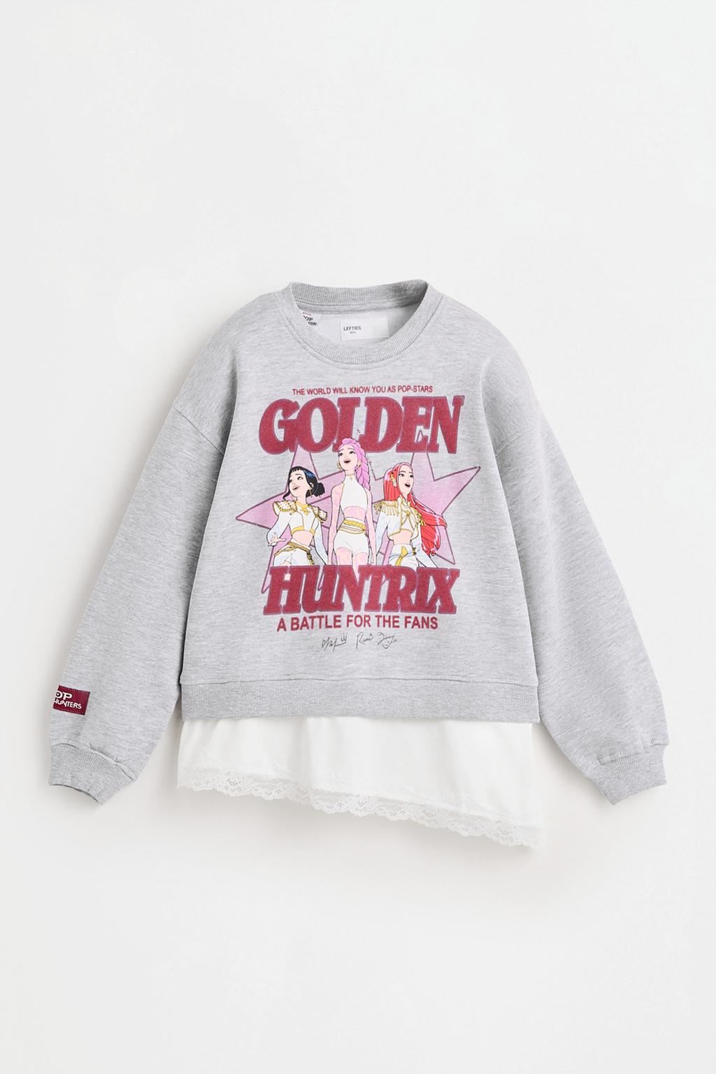 Huntrix K-Pop Demon Hunters ™/© Netflix lace sweatshirt