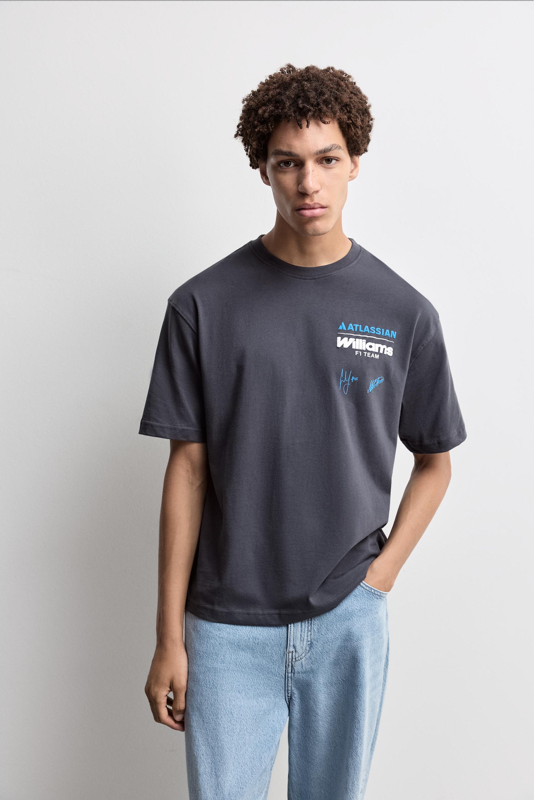 ©2026 Williams Printed T-shirt — NAVY
