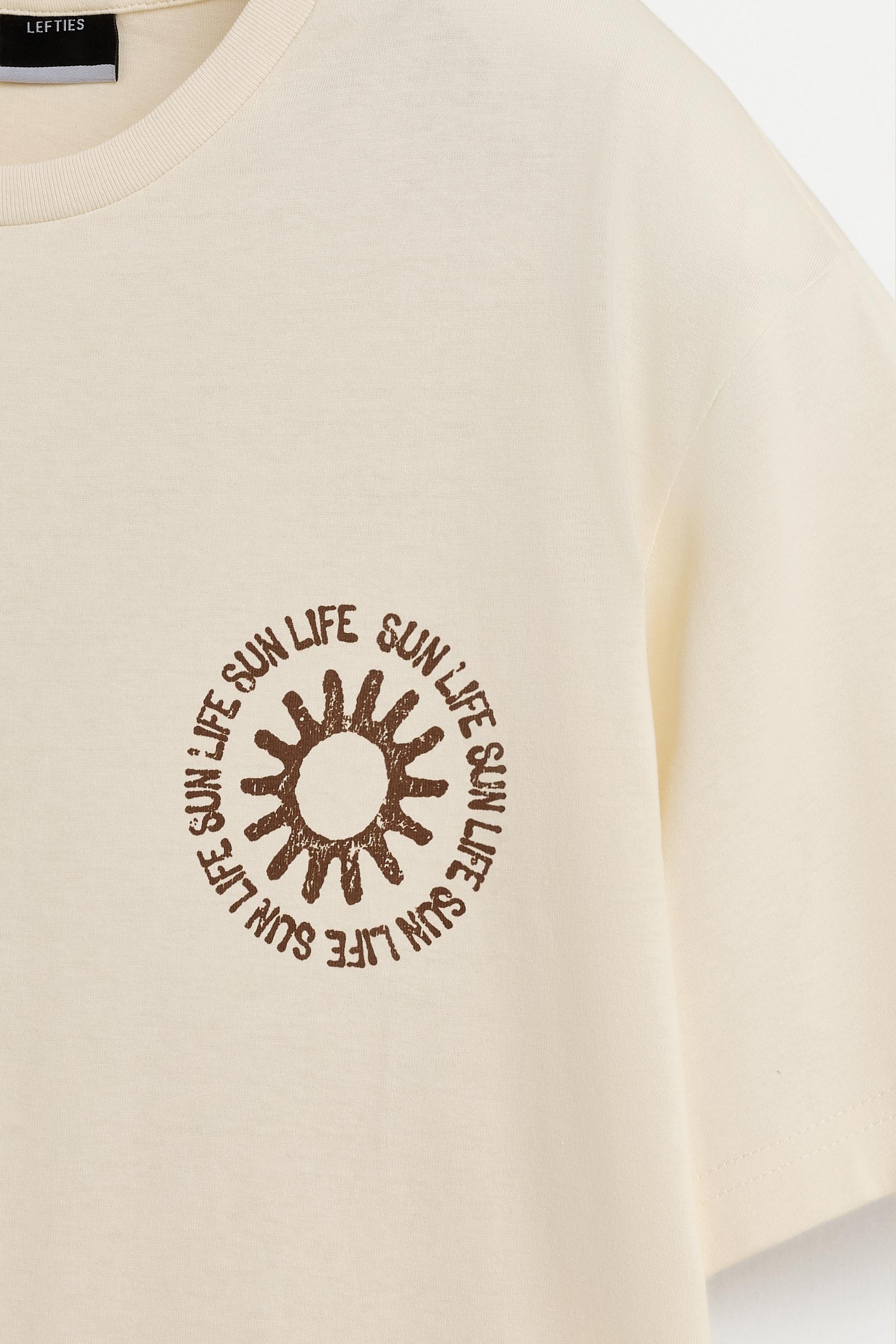 Printed T-shirt — BUTTER