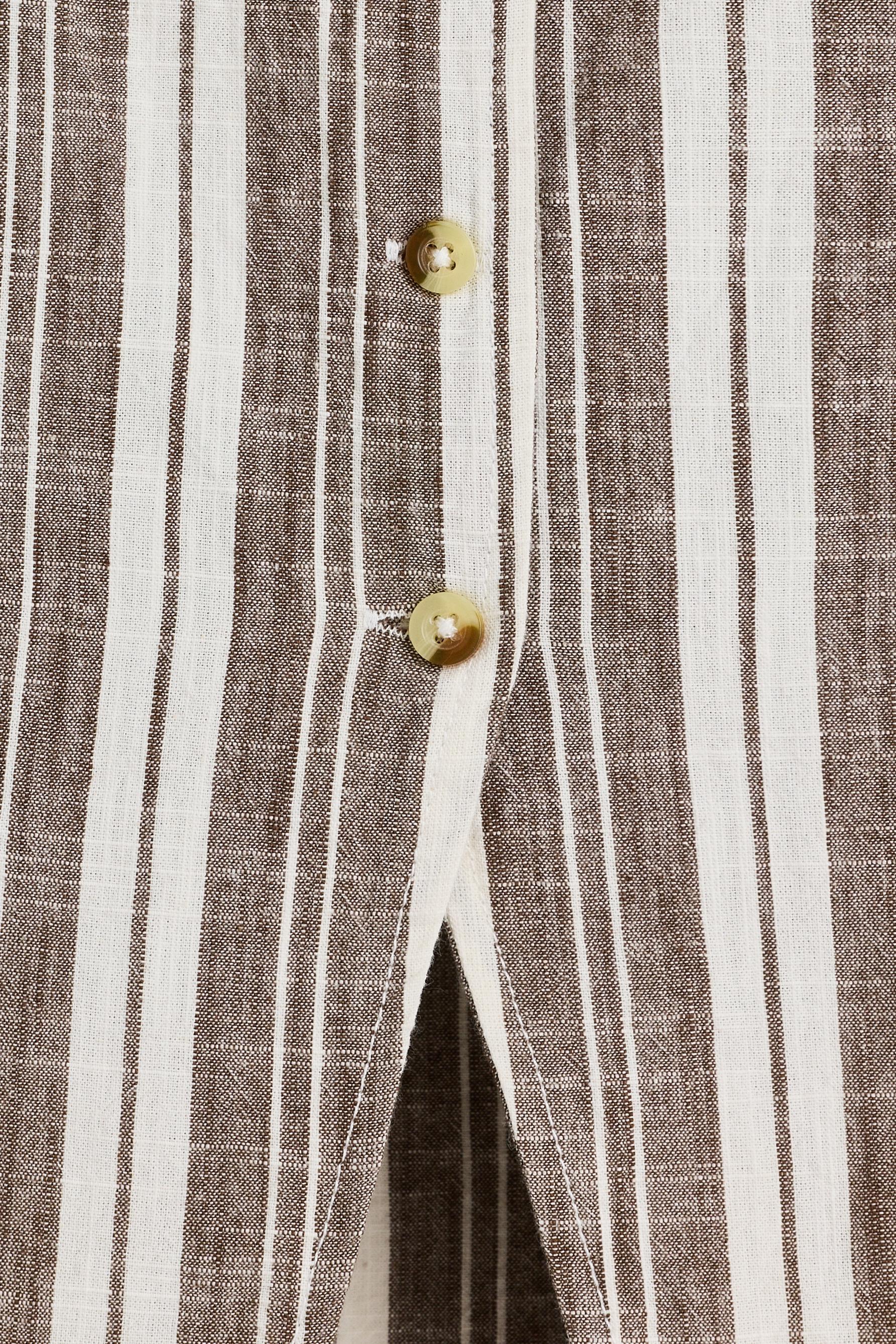 Denim top — STRIPED