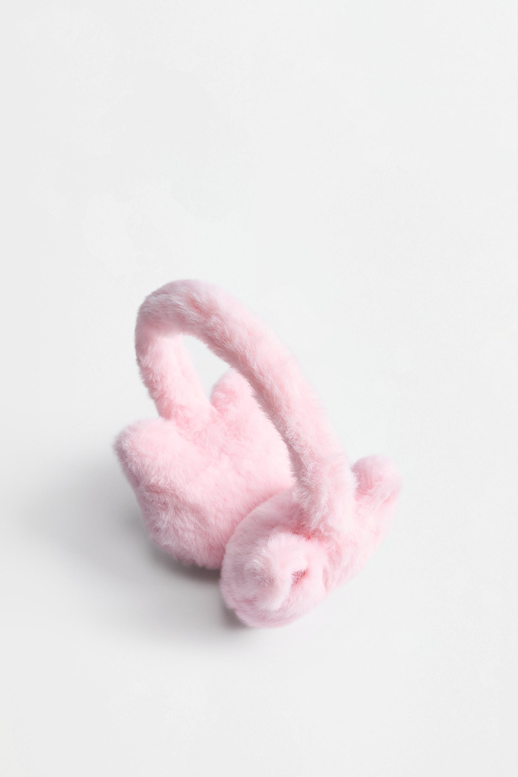 Cat earmuffs — PASTEL PINK