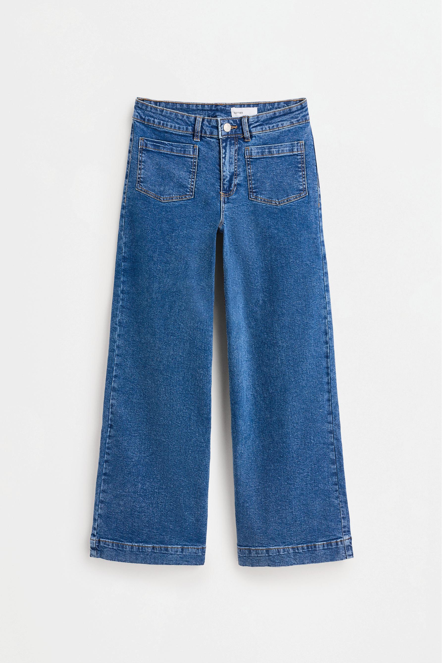 Culotte pocket jeans — INDIGO