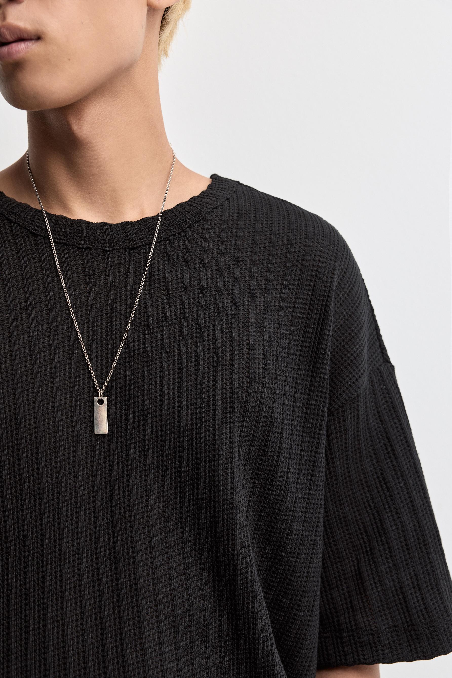 Texture T-shirt — BLACK