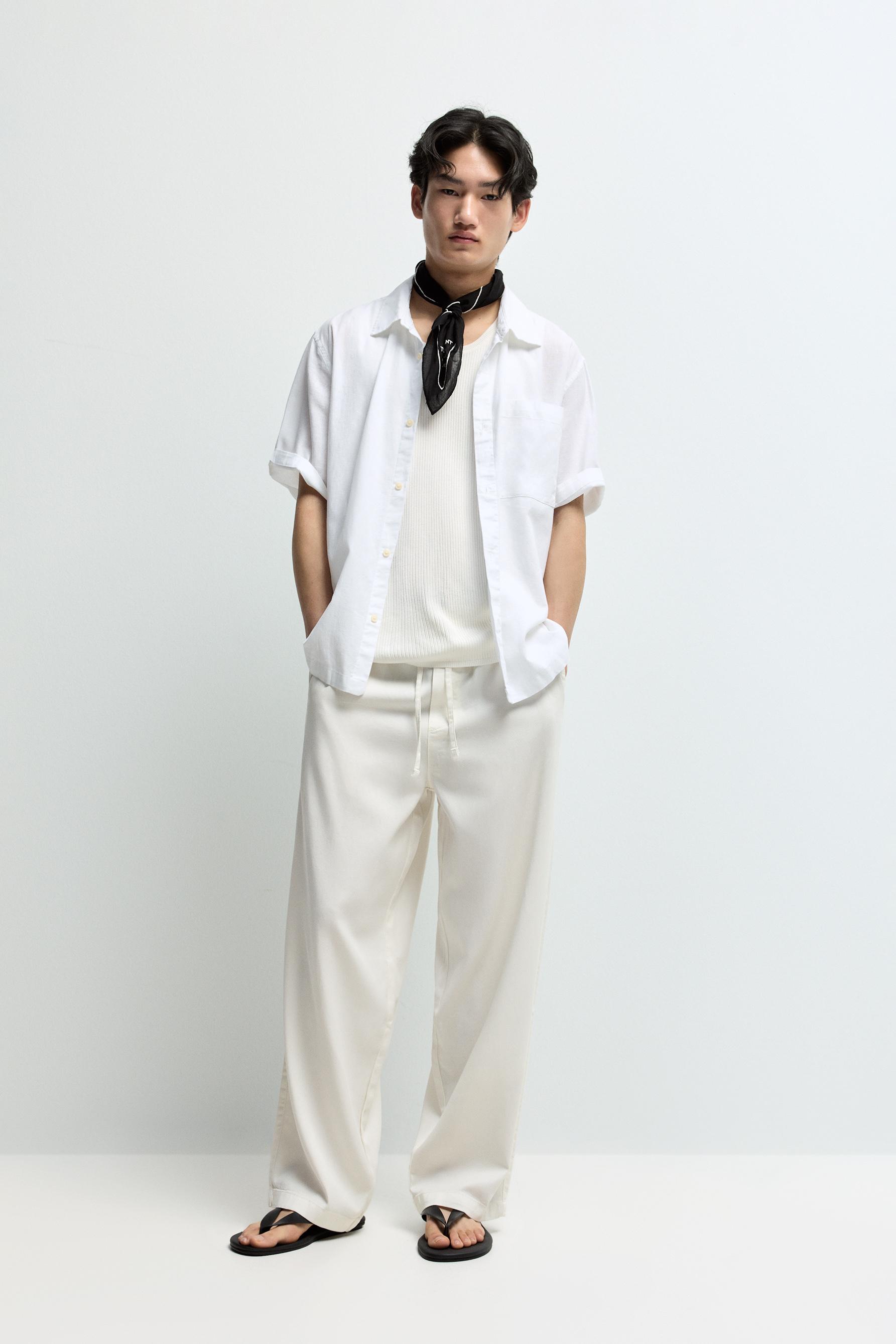 Pantalón jogger relaxed fluido