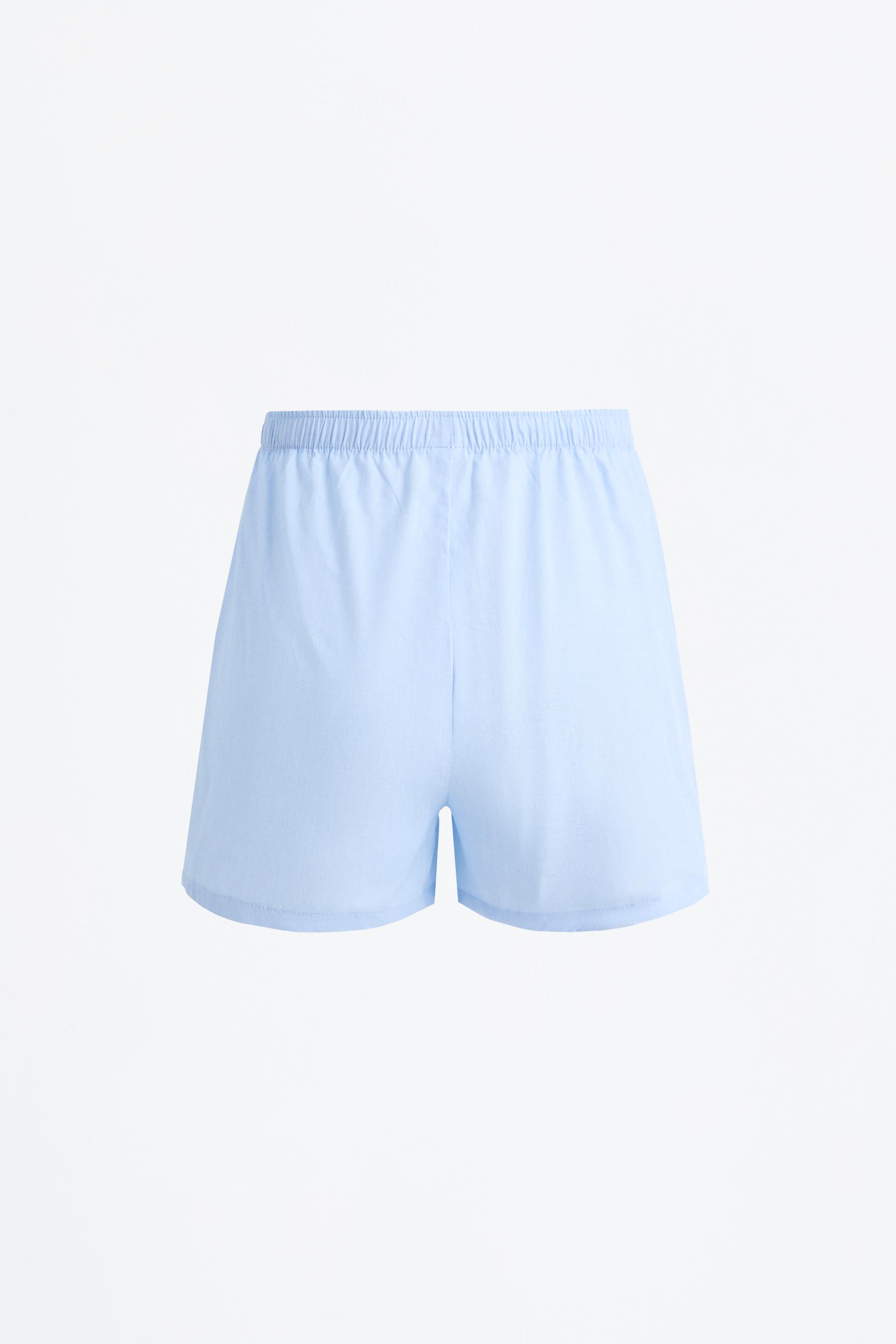 Long Boxer Shorts (2-Pack) — BLUE
