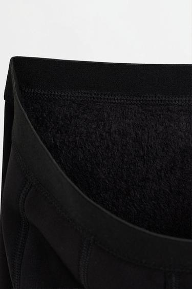 HEAVY WEIGHT thermal comfort leggings — BLACK 6