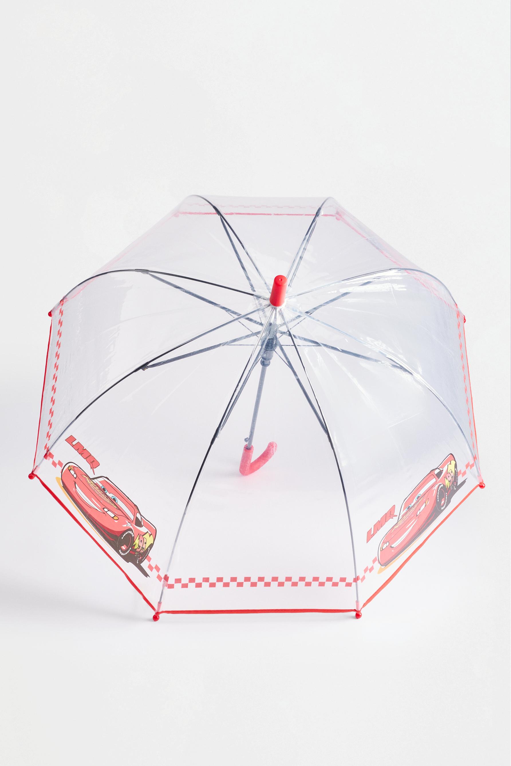 ©Disney Cars transparent umbrella — RED
