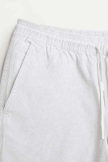 Jogger Bermuda shorts — WHITE 7
